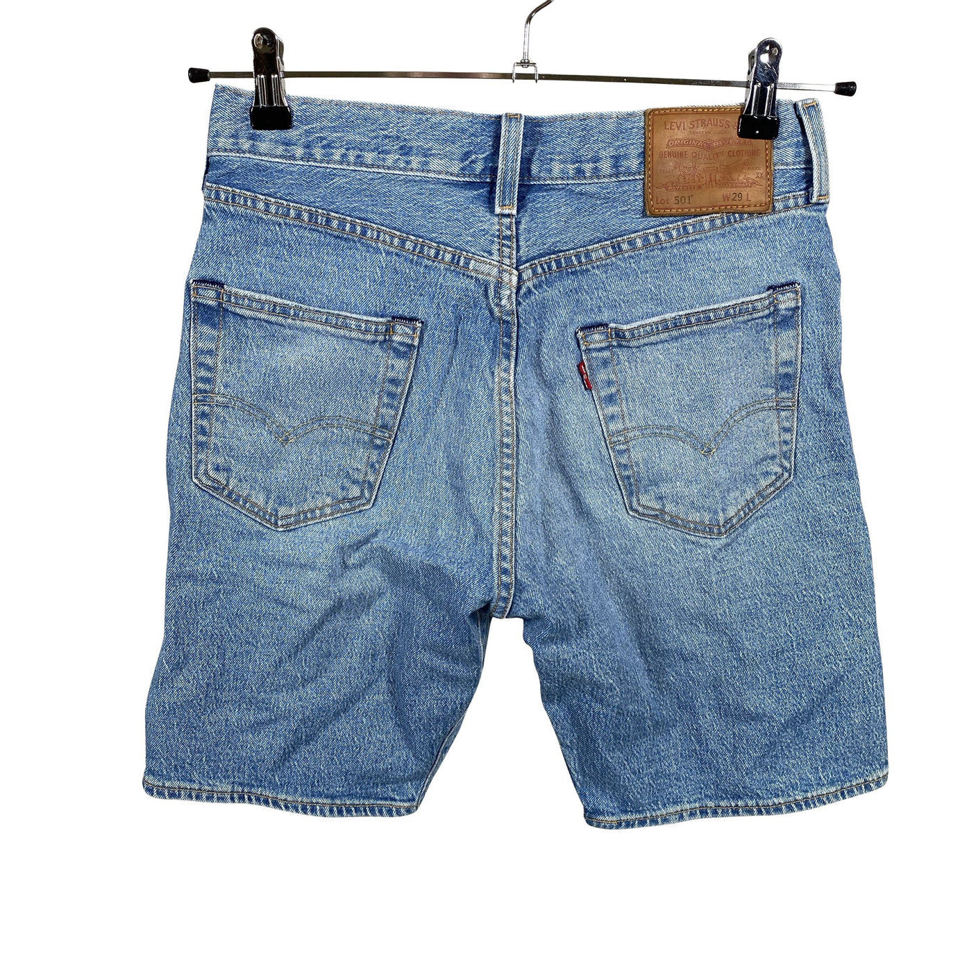 Unisex Levi's - Denim shorts, size W29 - Light blue (2)