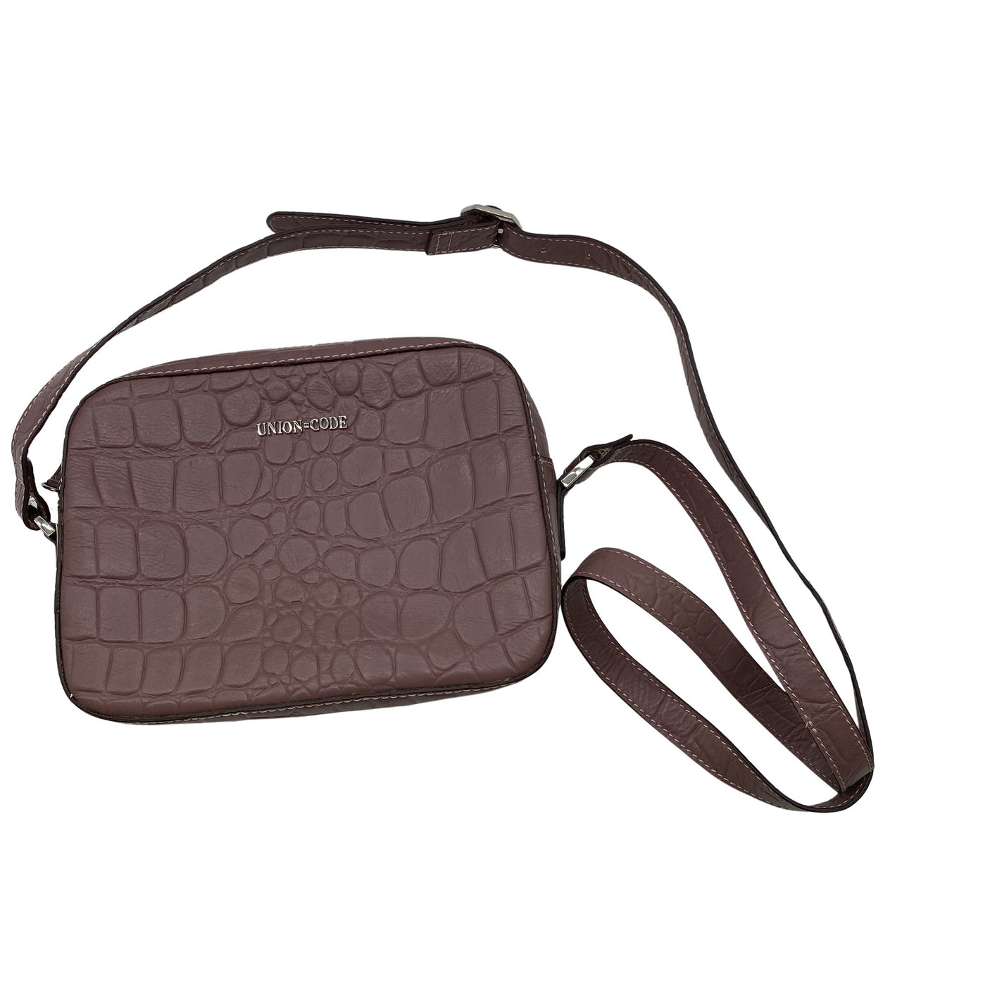 Unisex Union-code - Shoulder bag, size Midi - Light pink (1)