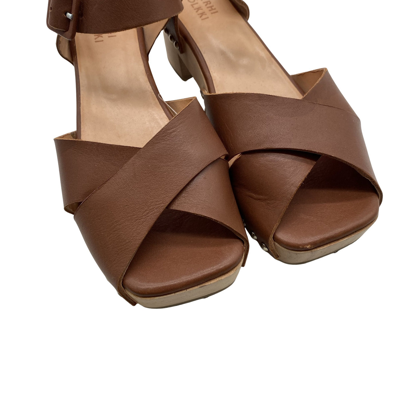 Unisex Terhi Pölkki - Heeled sandals, size 41 - Brown (3)