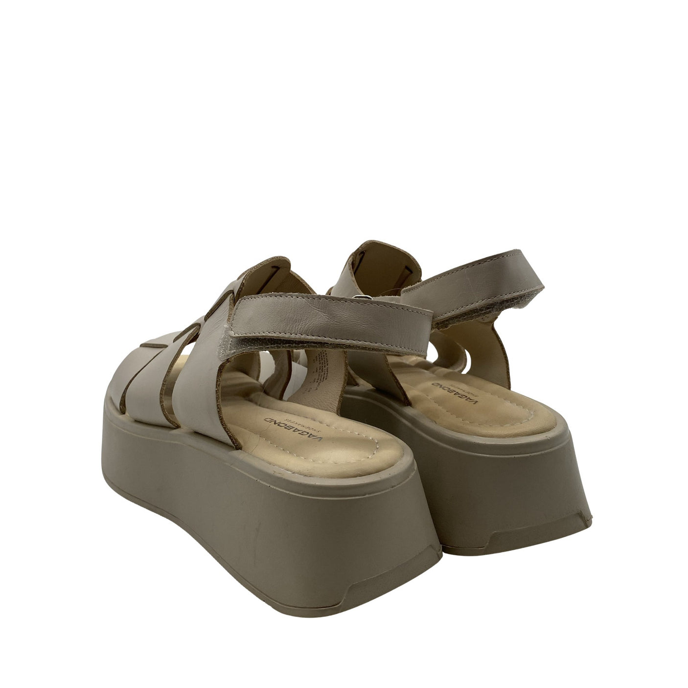 Unisex Vagabond - Heeled sandals, size 37 - Beige (2)