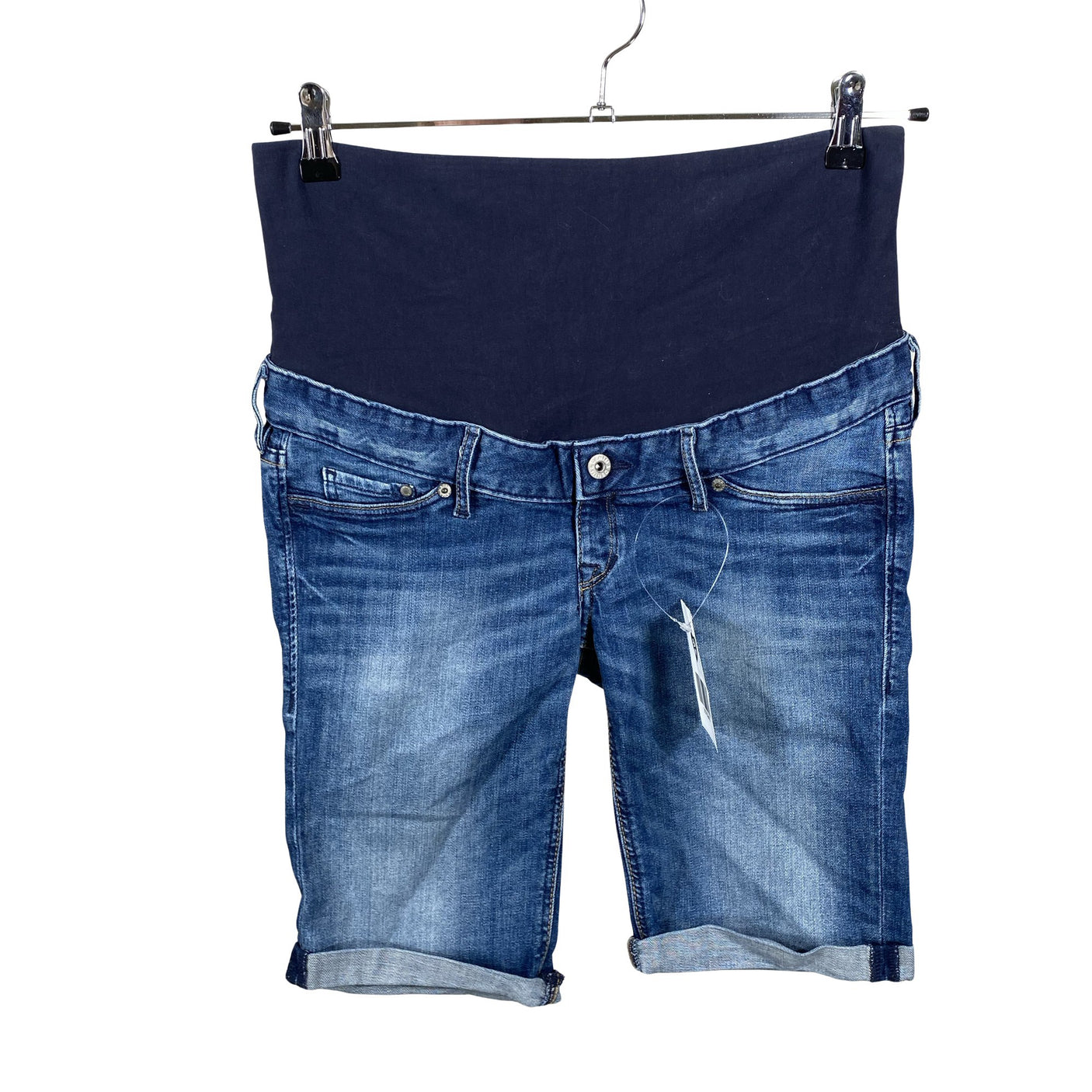 Unisex H&M Mama - Denim shorts, size 40 - Blue (1)