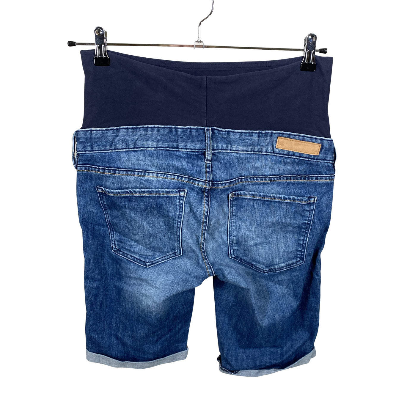 Unisex H&M Mama - Denim shorts, size 40 - Blue (2)