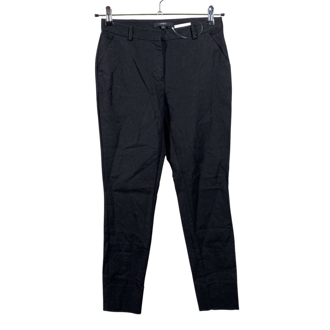 Unisex Lindex - Slacks, size 38 - Black (1)