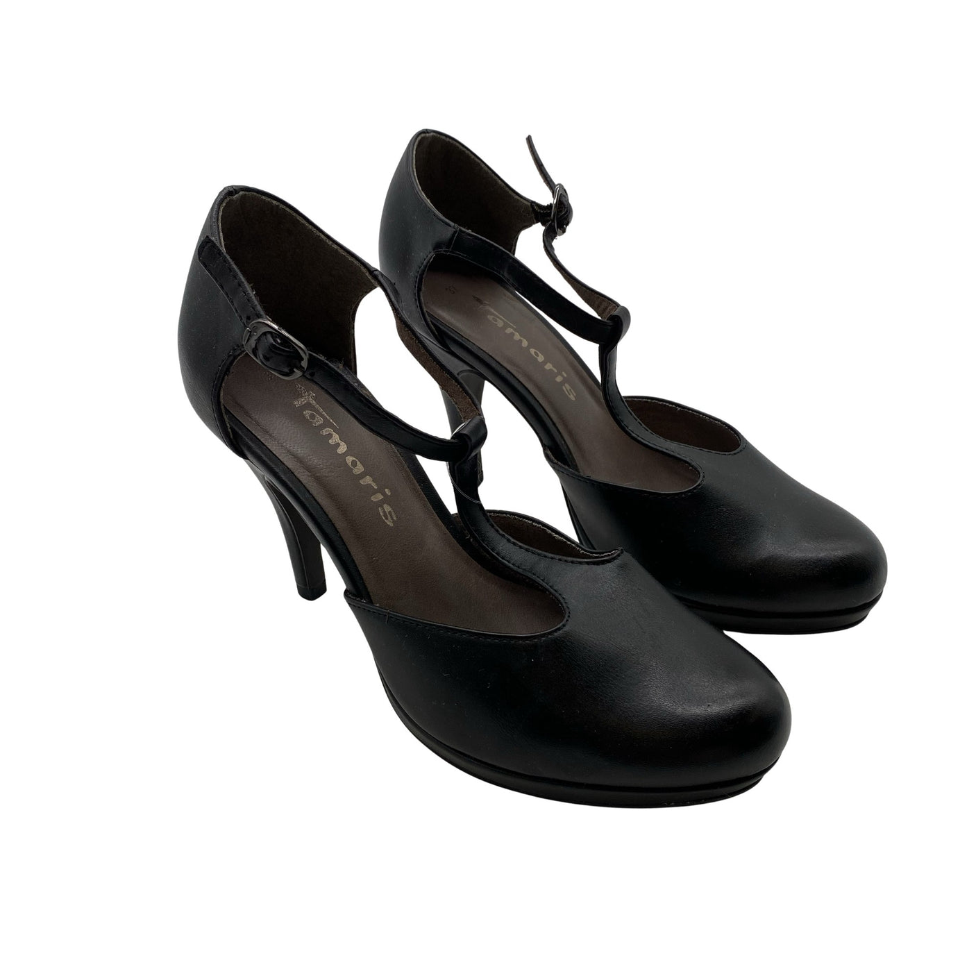 Unisex Tamaris - High heels, size 37 - Black (2)