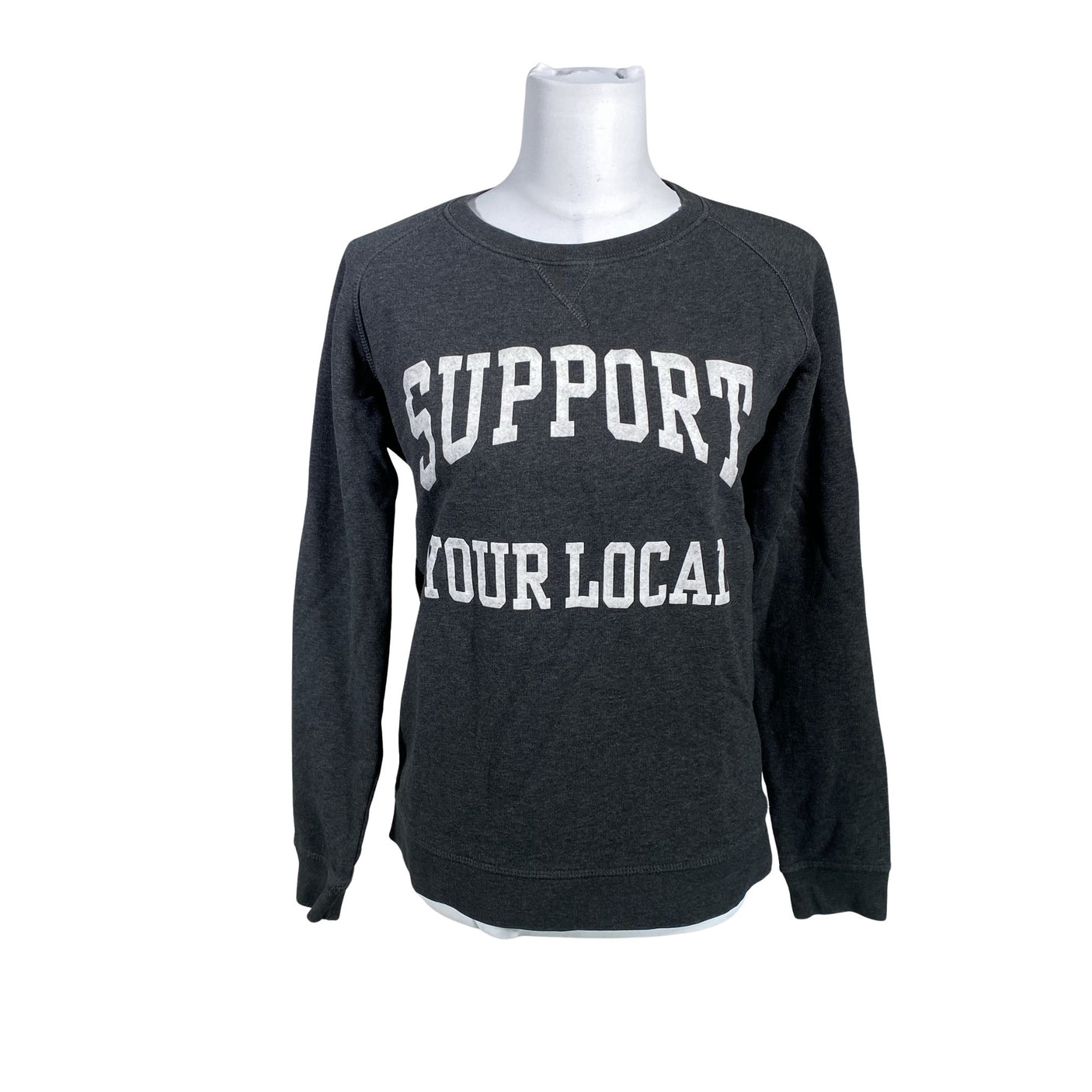 Unisex Support Your Local - Sweatshirt, size 38 - Gray (1)