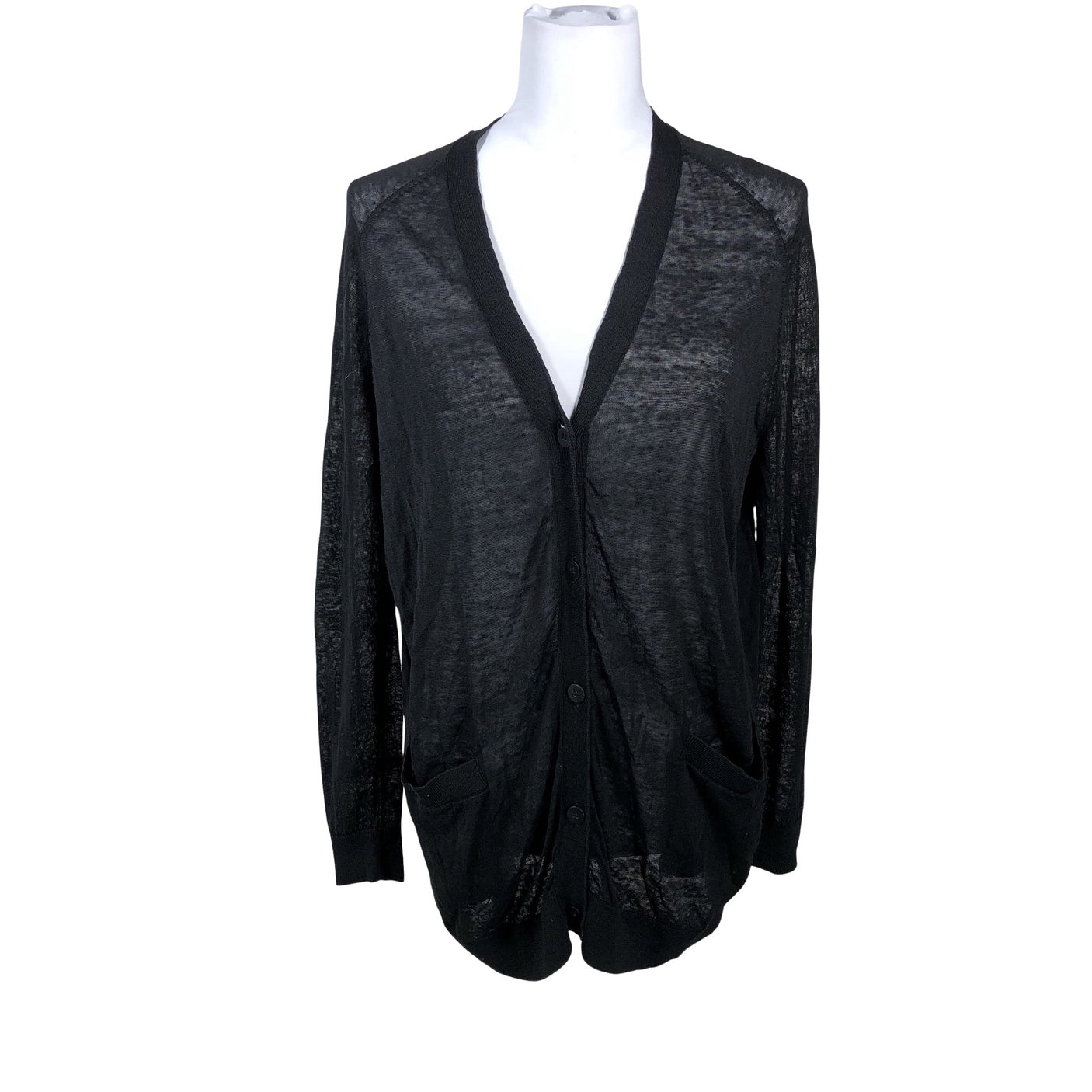 Unisex COS - Cardigan, size 34 - Black (1)