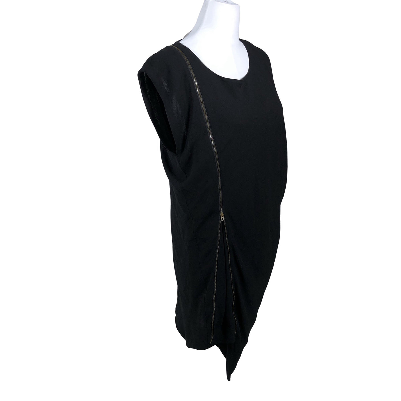 Unisex Acne Studios - Schiffon dress, size 36 - Black (2)