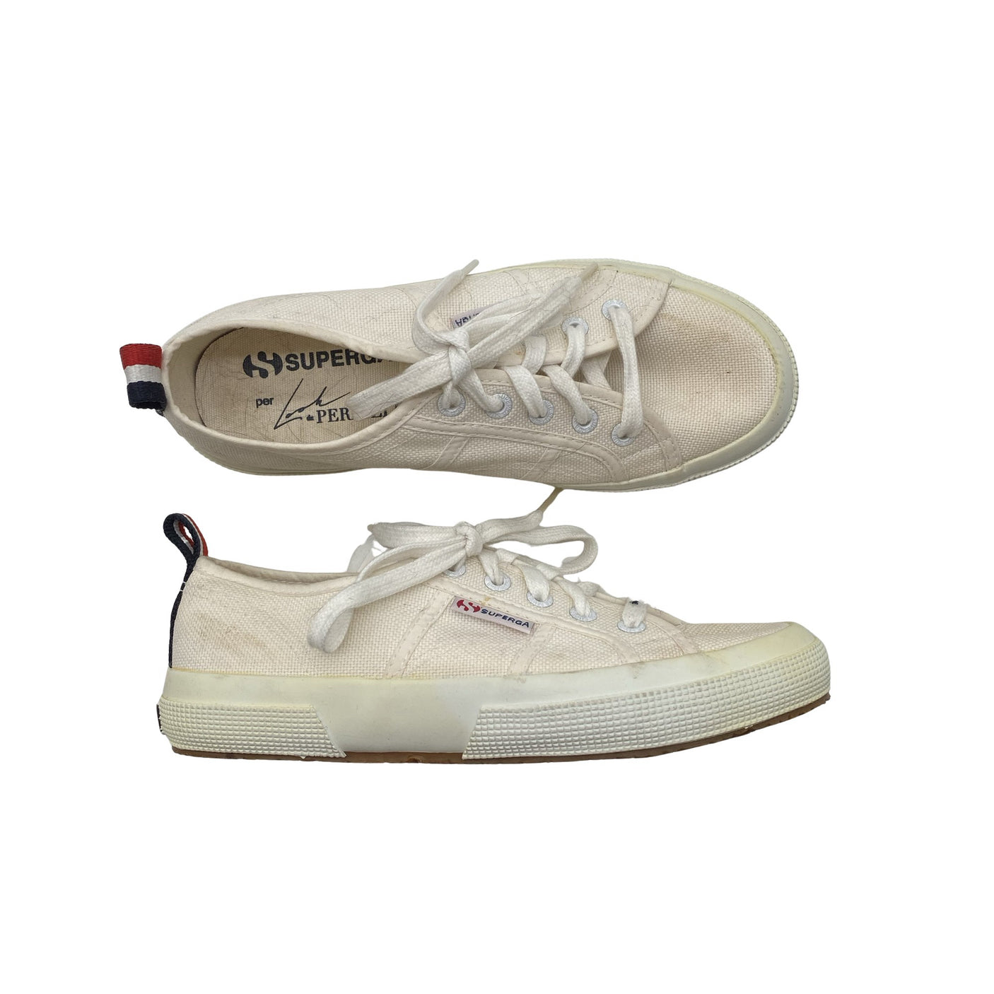 Unisex Superga - Casual sneakers, size 37 - Natural white (1)