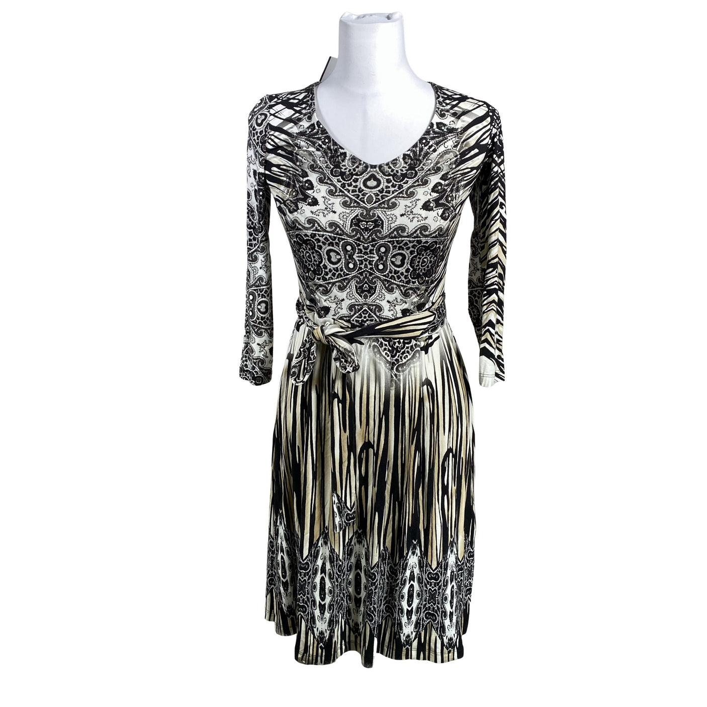 Unisex Andiata - Tricot dress, size 36 - Black (1)