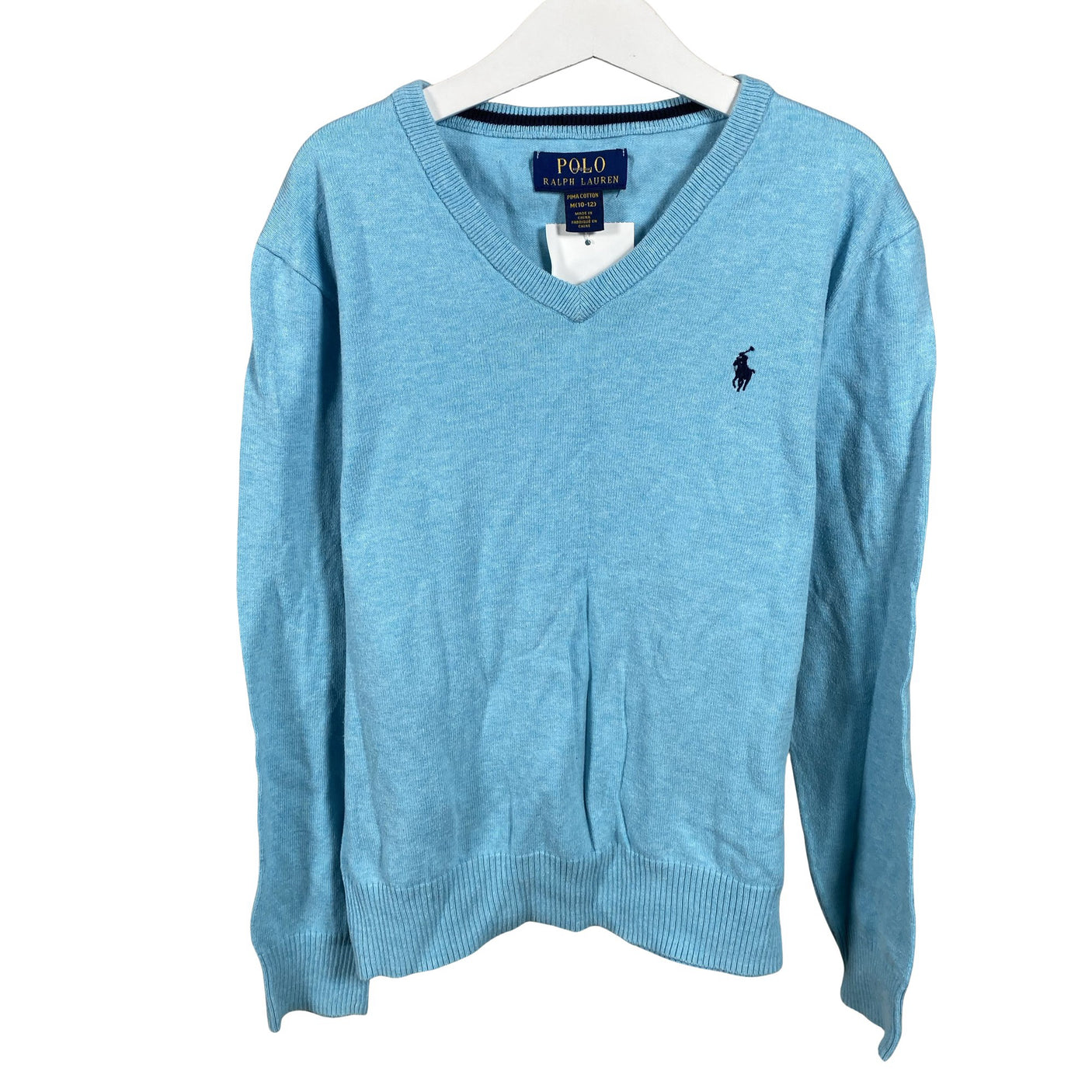 Unisex Polo Ralph Lauren - Sweater, size 140 - 146 - Light blue (1)