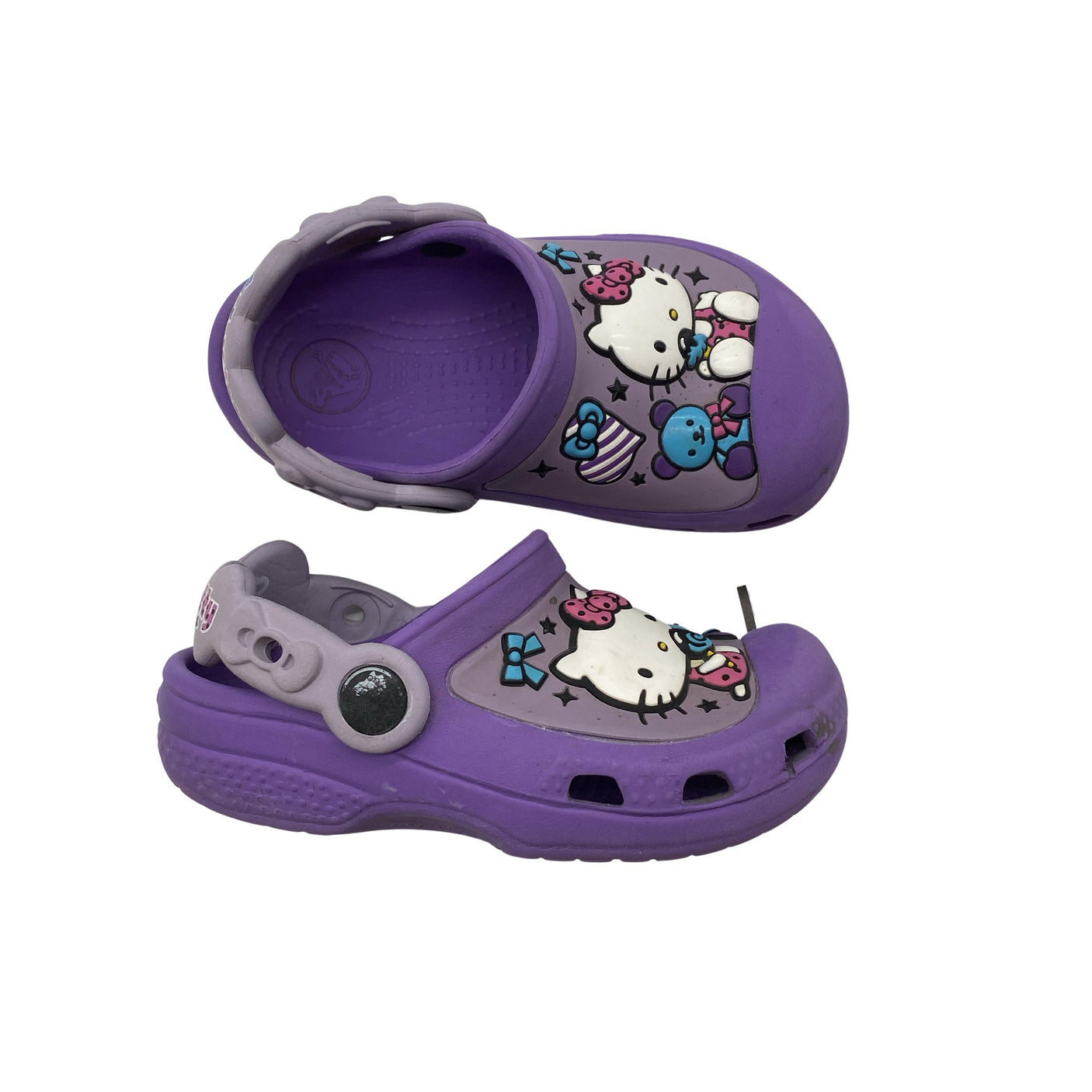 Unisex Crocs - Slip-on shoes, size 24 - Violet (1)
