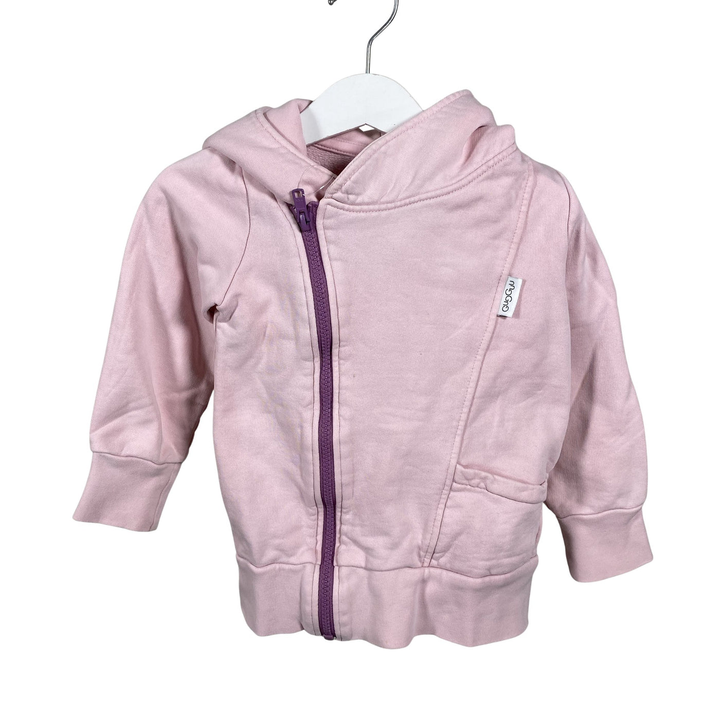 Unisex Gugguu - Hoodie, size 86 - 92 - Light pink (1)