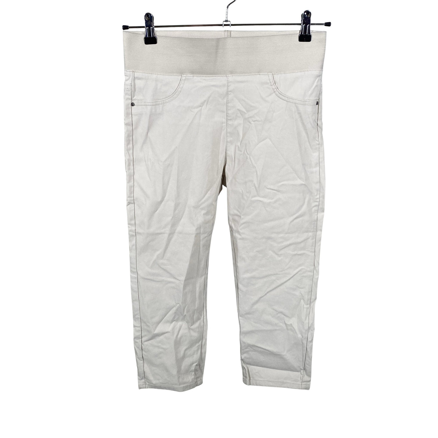 Unisex Free Quent - Capri pants, size 38 - Natural white (1)