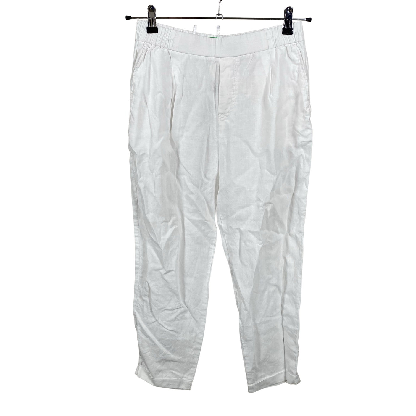 Unisex Benetton - Slacks, size 38 - White (1)