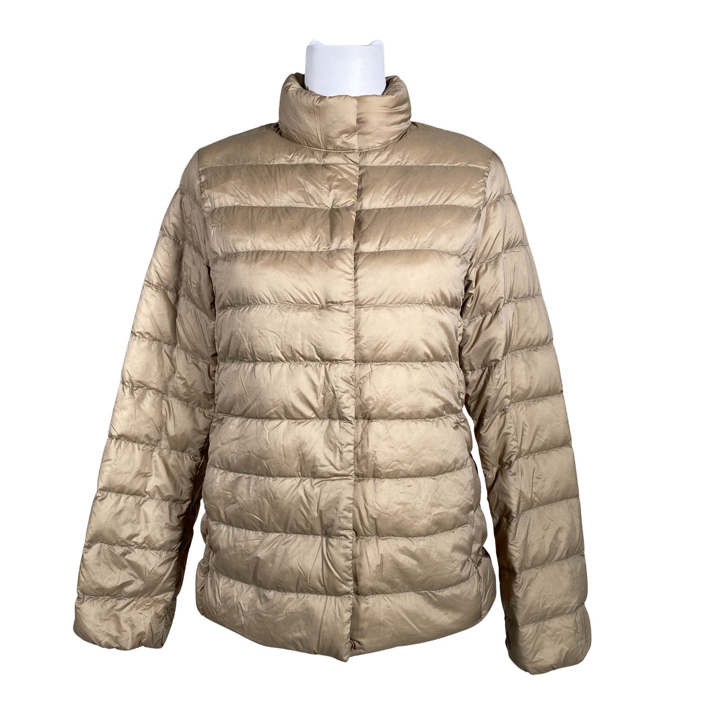 Unisex Uniqlo - Light down jacket, size 38 - Beige (1)