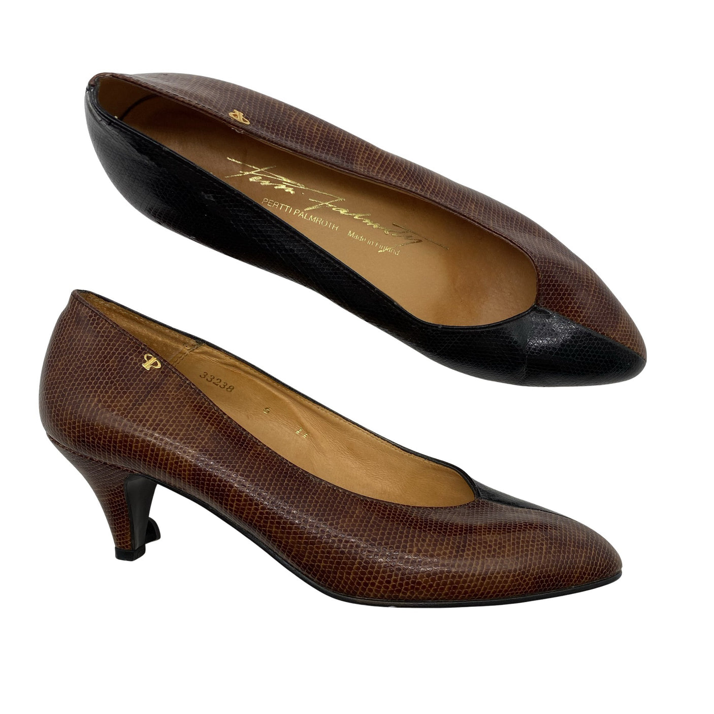 Unisex Pertti Palmroth - High heels, size 39 - Brown (1)