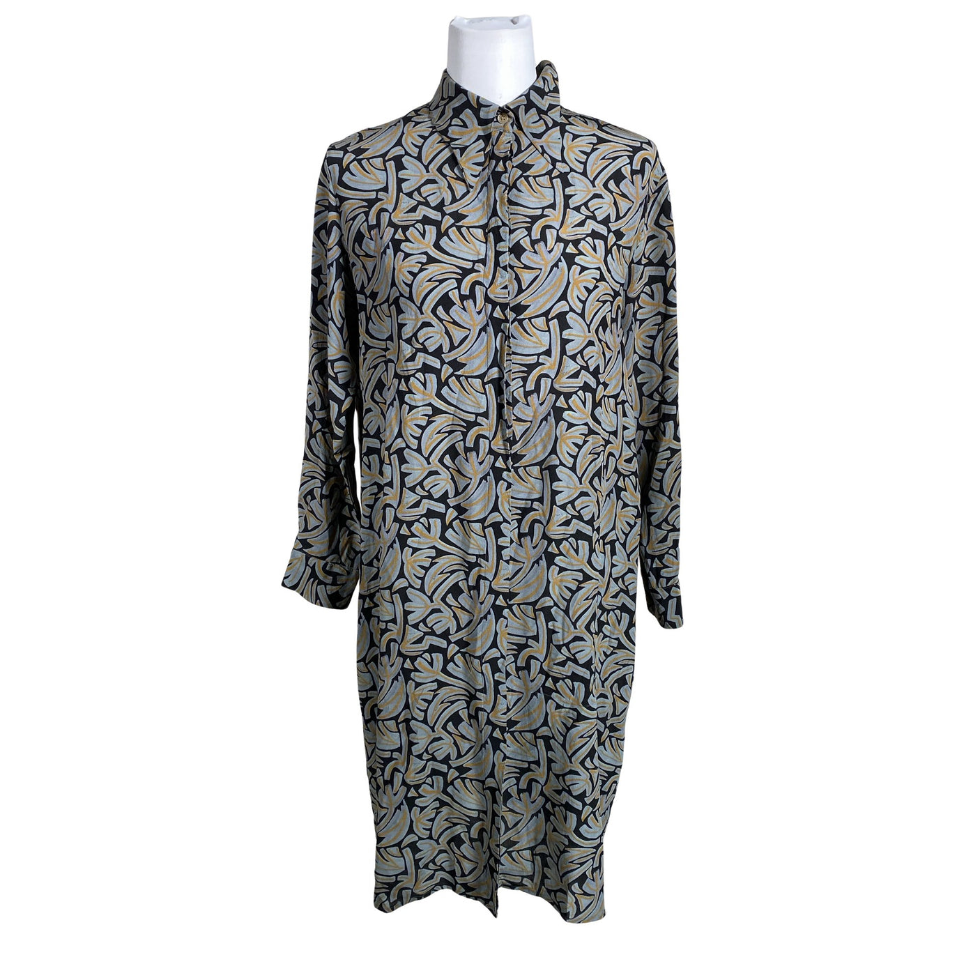 Unisex Samuji - Schiffon dress, size 42 - Gray (1)