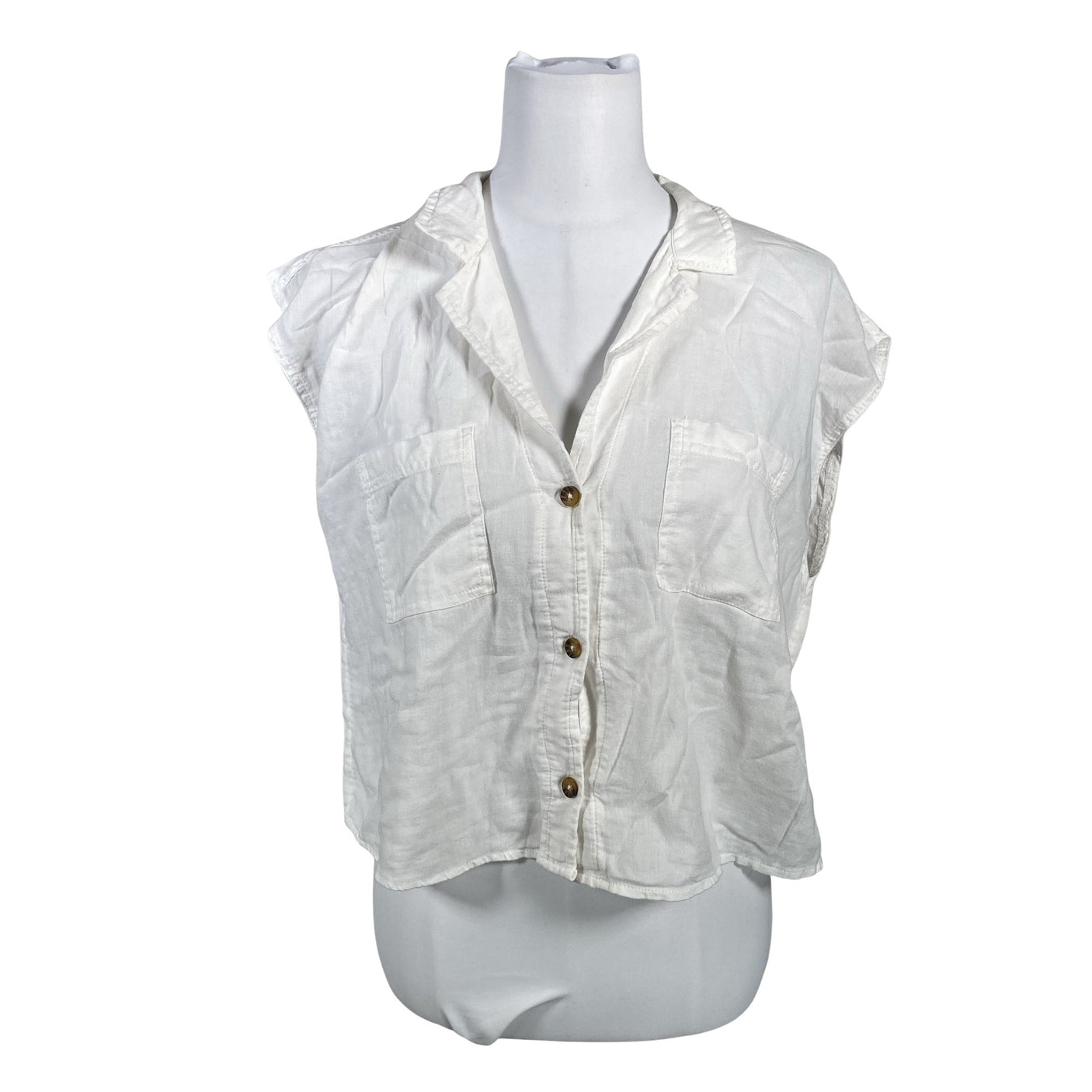 Unisex Hollister - Top, size 40 - White (1)