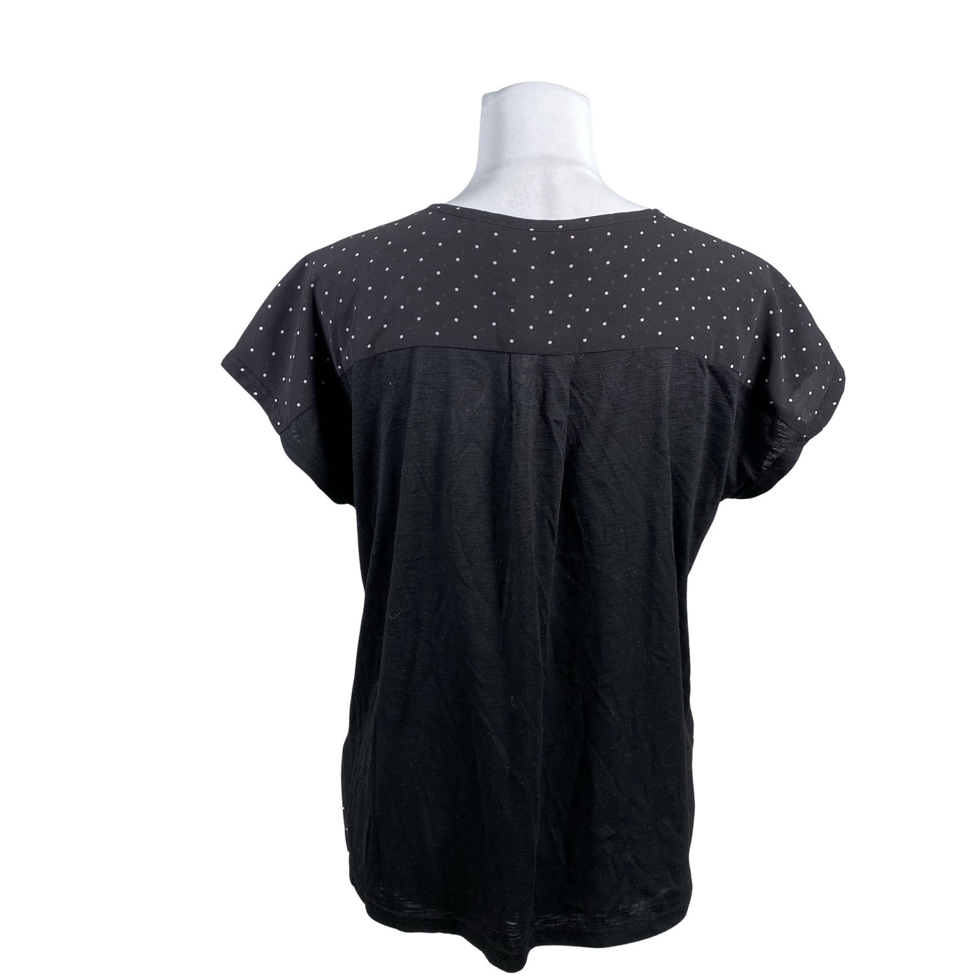 Unisex Fransa - Short-sleeved blouse, size 38 - Black (2)