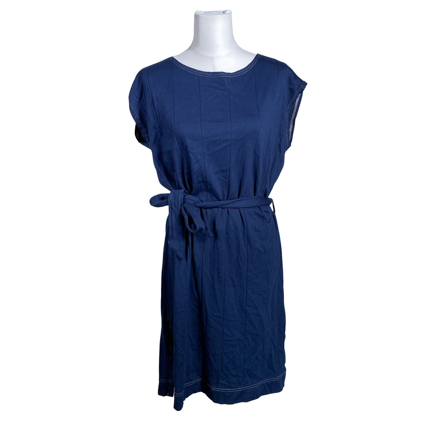 Unisex Puuvillatehdas - Tricot dress, size 36 - Blue (1)