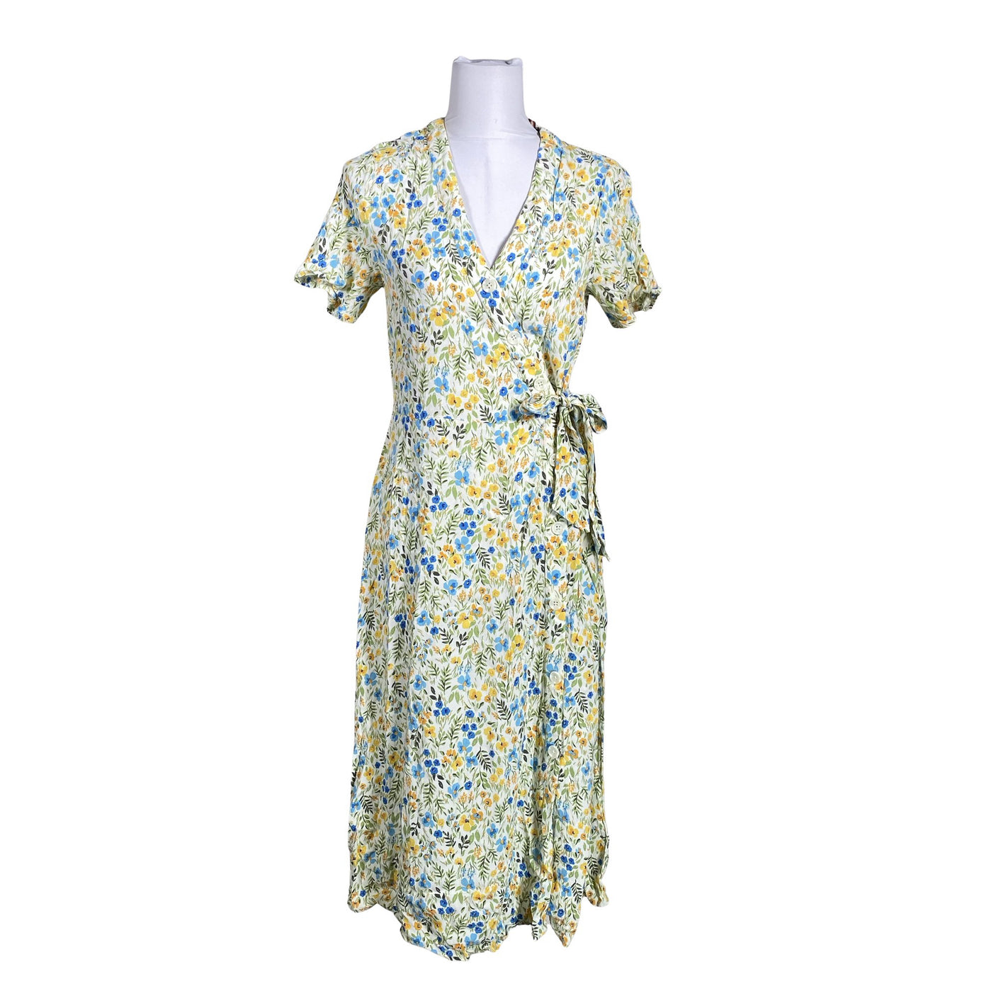 Unisex Holly & Whyte by Lindex - Schiffon dress, size 38 - Green (1)