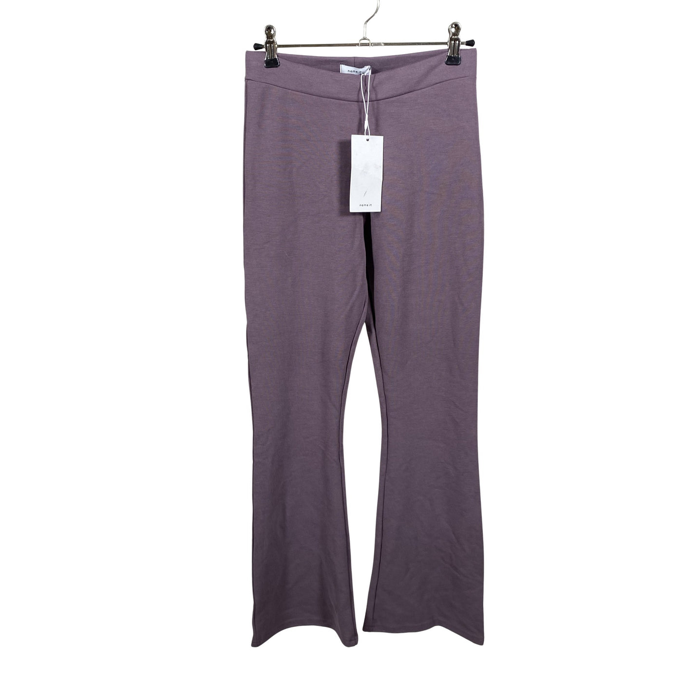 Unisex Name It - Tricot pants, size 146 - 152 - Violet (1)