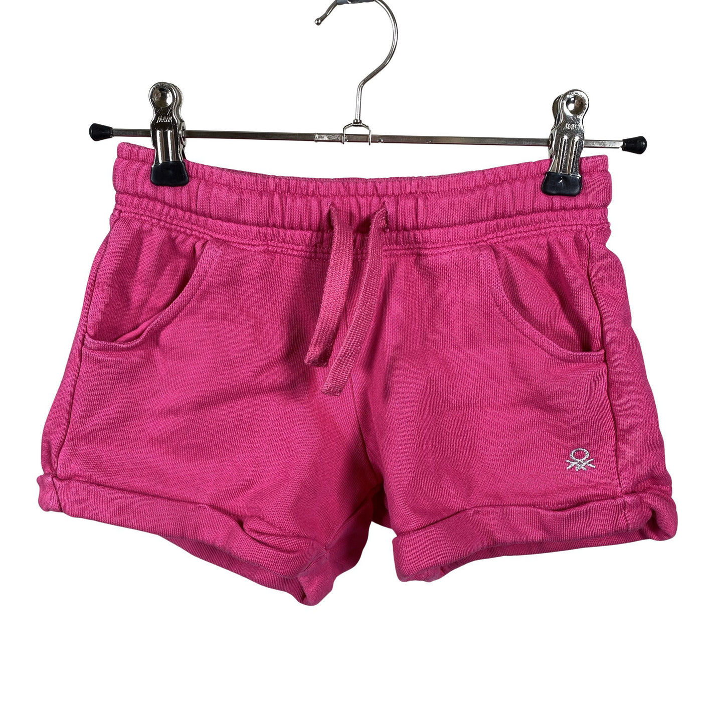 Unisex Benetton - Sweatshorts, size 116 - 122 - Pink (1)