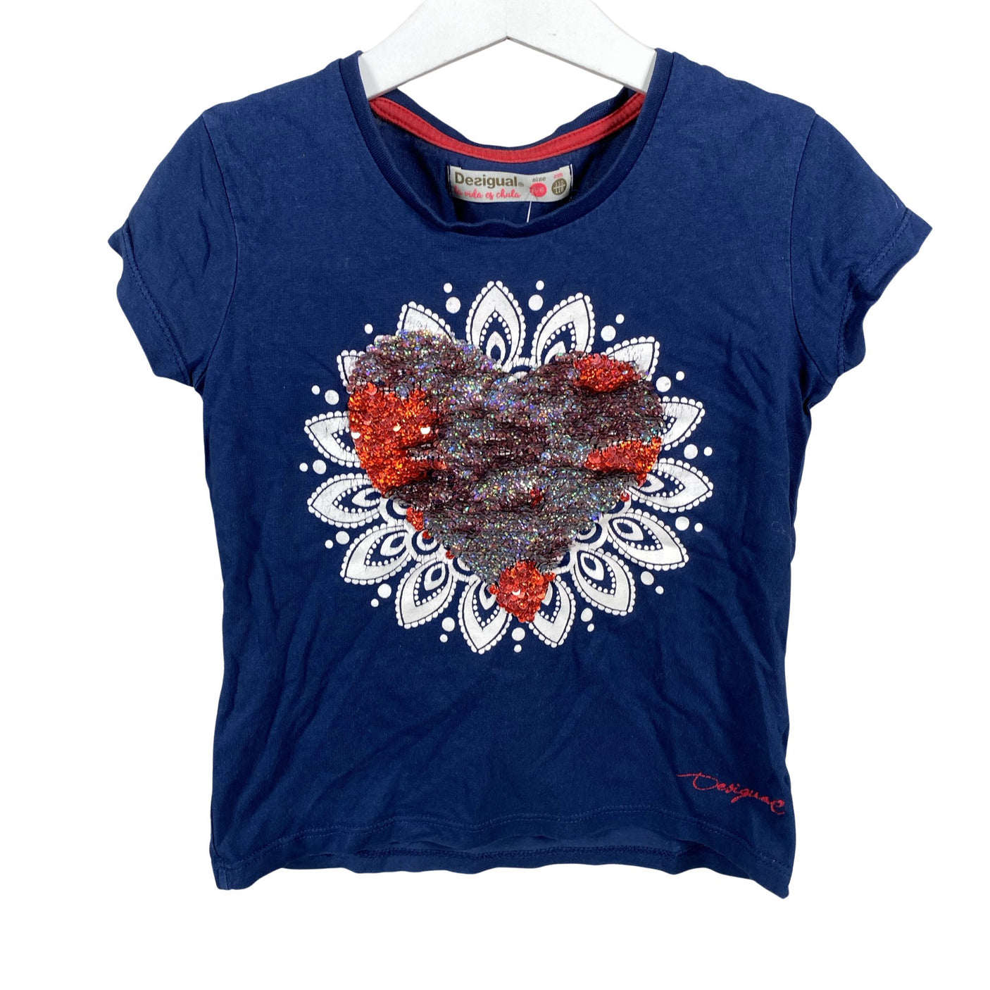 Unisex Desigual - T-shirt, size 110 - 116 - Blue (1)