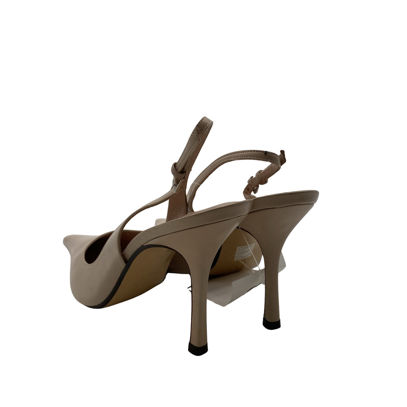 Unisex Pura López - Heeled sandals, size 38 - Beige (2)