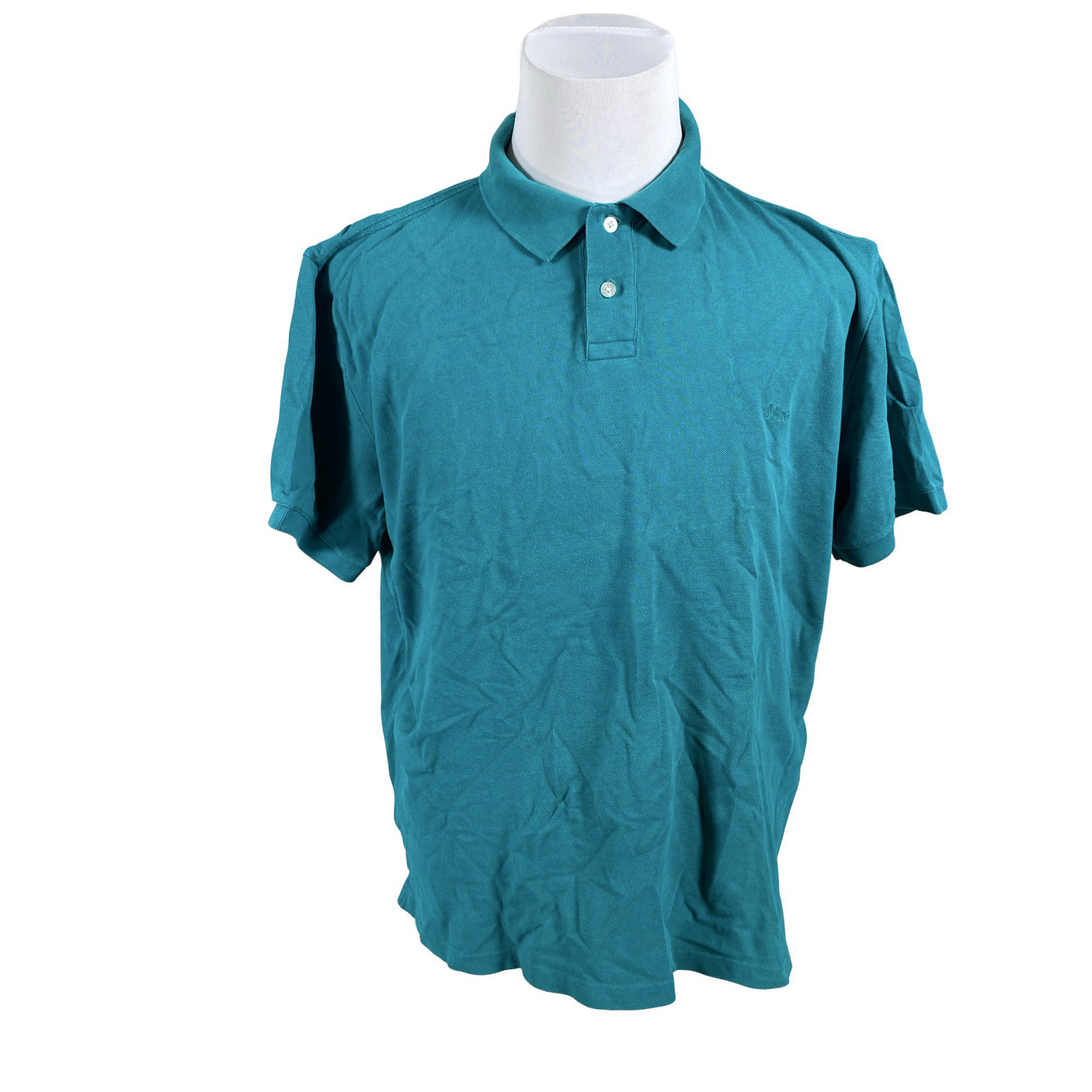 Unisex s.Oliver - Polo shirt, size XXL - Turquoise (1)