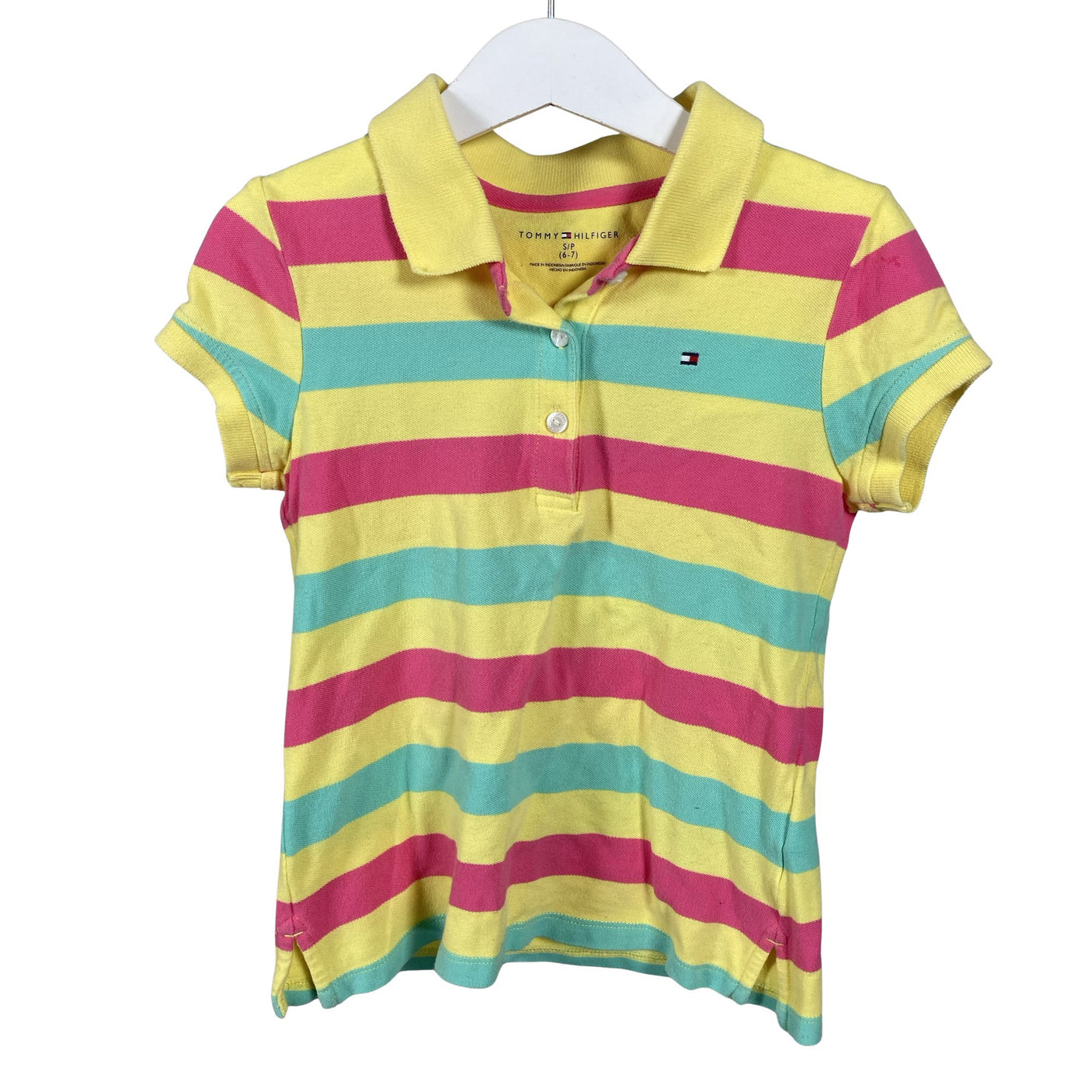 Unisex Tommy Hilfiger - Polo shirt, size 110 - 116 - Yellow (1)