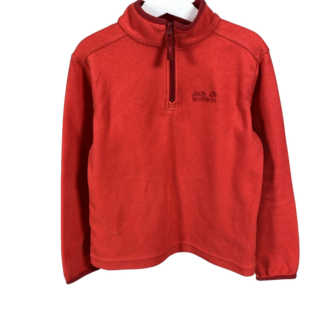 Unisex Jack Wolfskin - Fleece shirt, size 122 - 128 - Red (1)