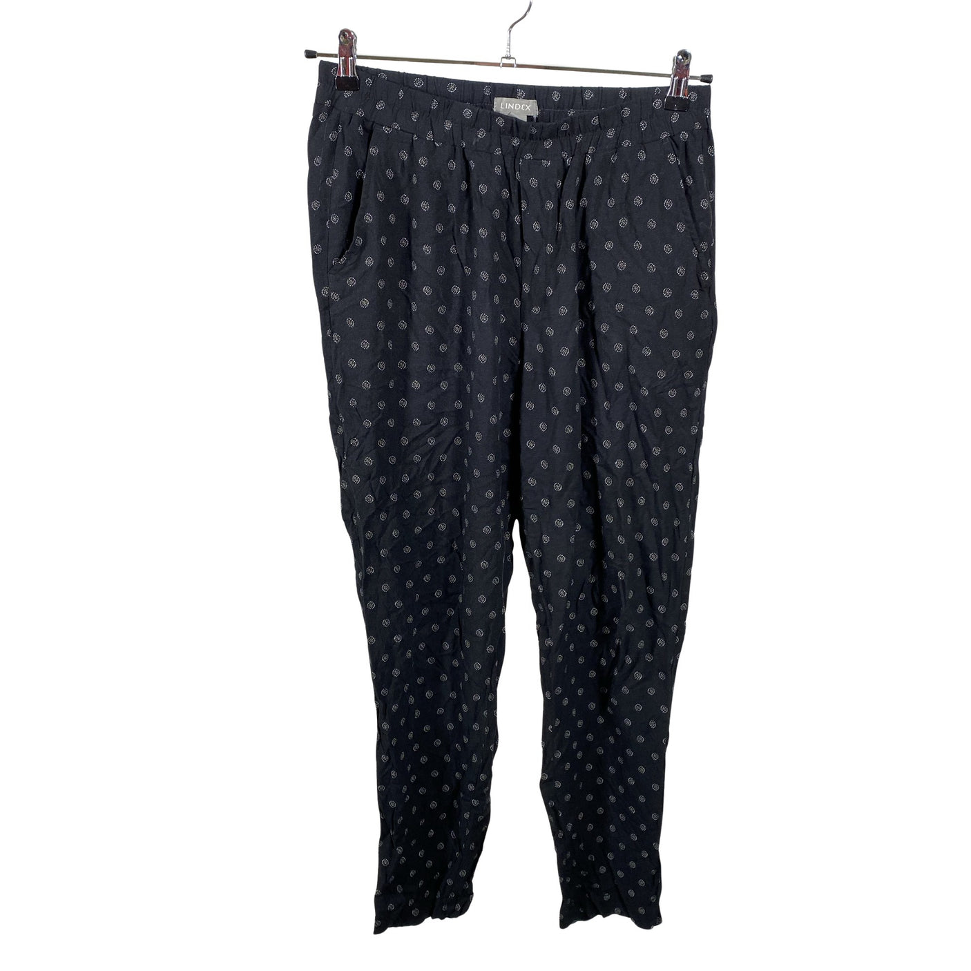 Unisex Lindex - Slacks, size 38 - Black (1)