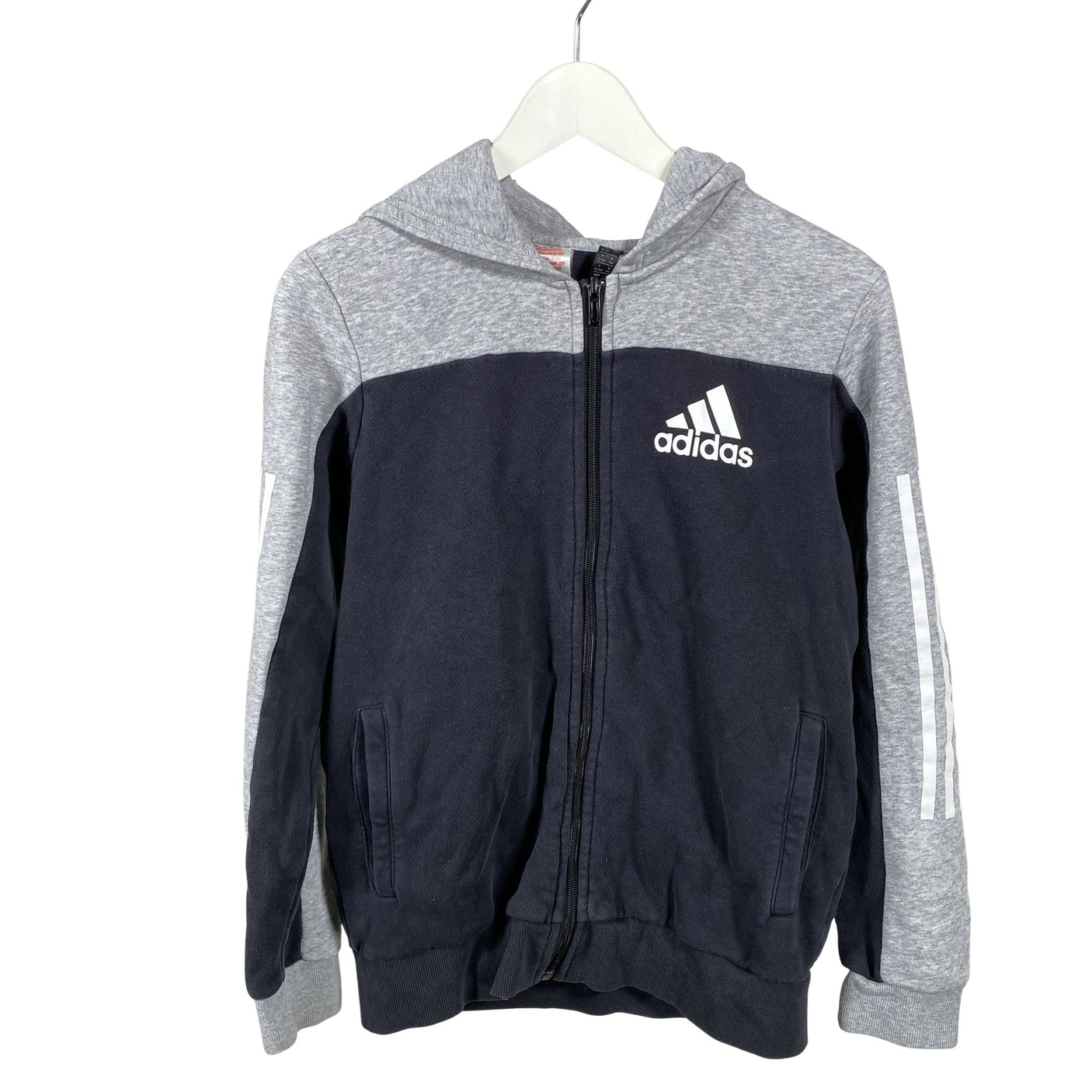 Unisex Adidas - Hoodie, size 158 - 164 - Gray (1)