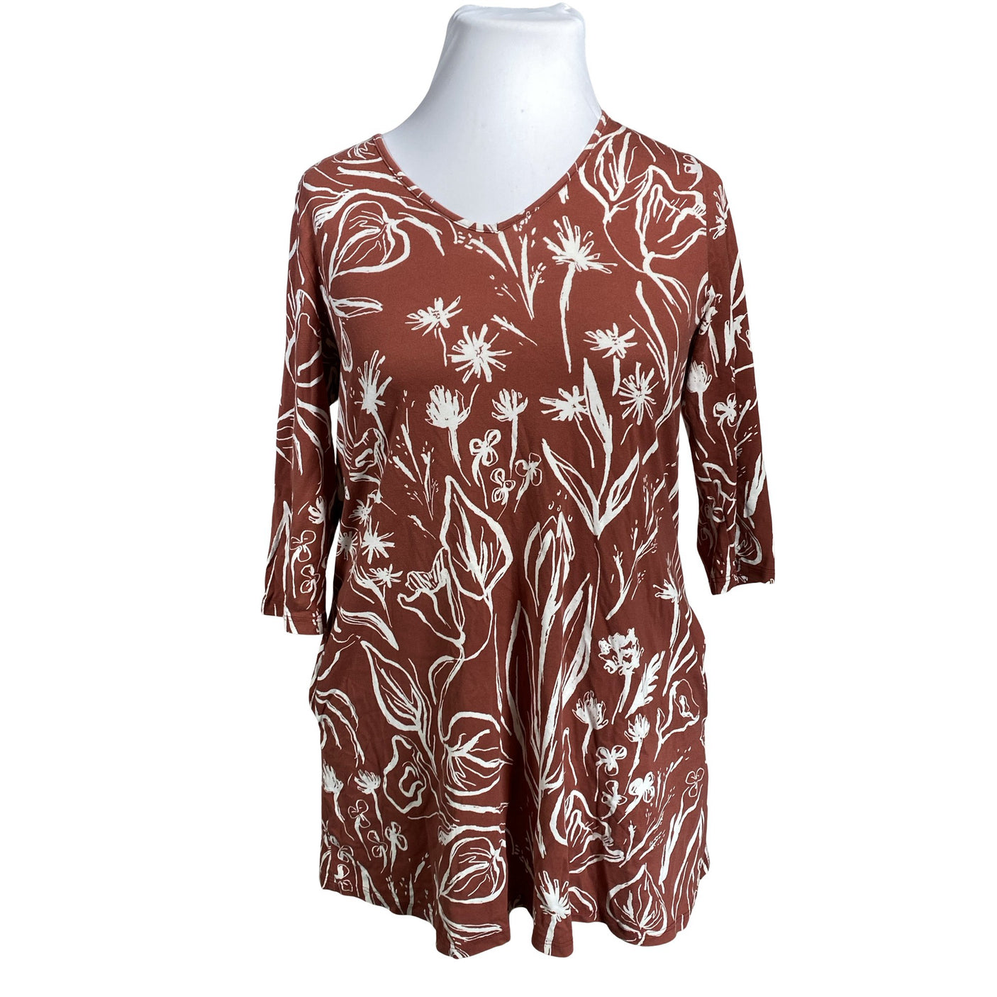 Unisex Neulomo - Tricot tunic, size 42 - Red (1)