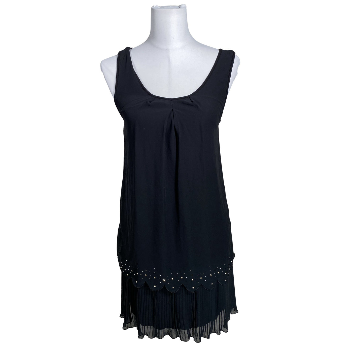 Unisex Intimissimi - Schiffon tunic, size 36 - Black (1)