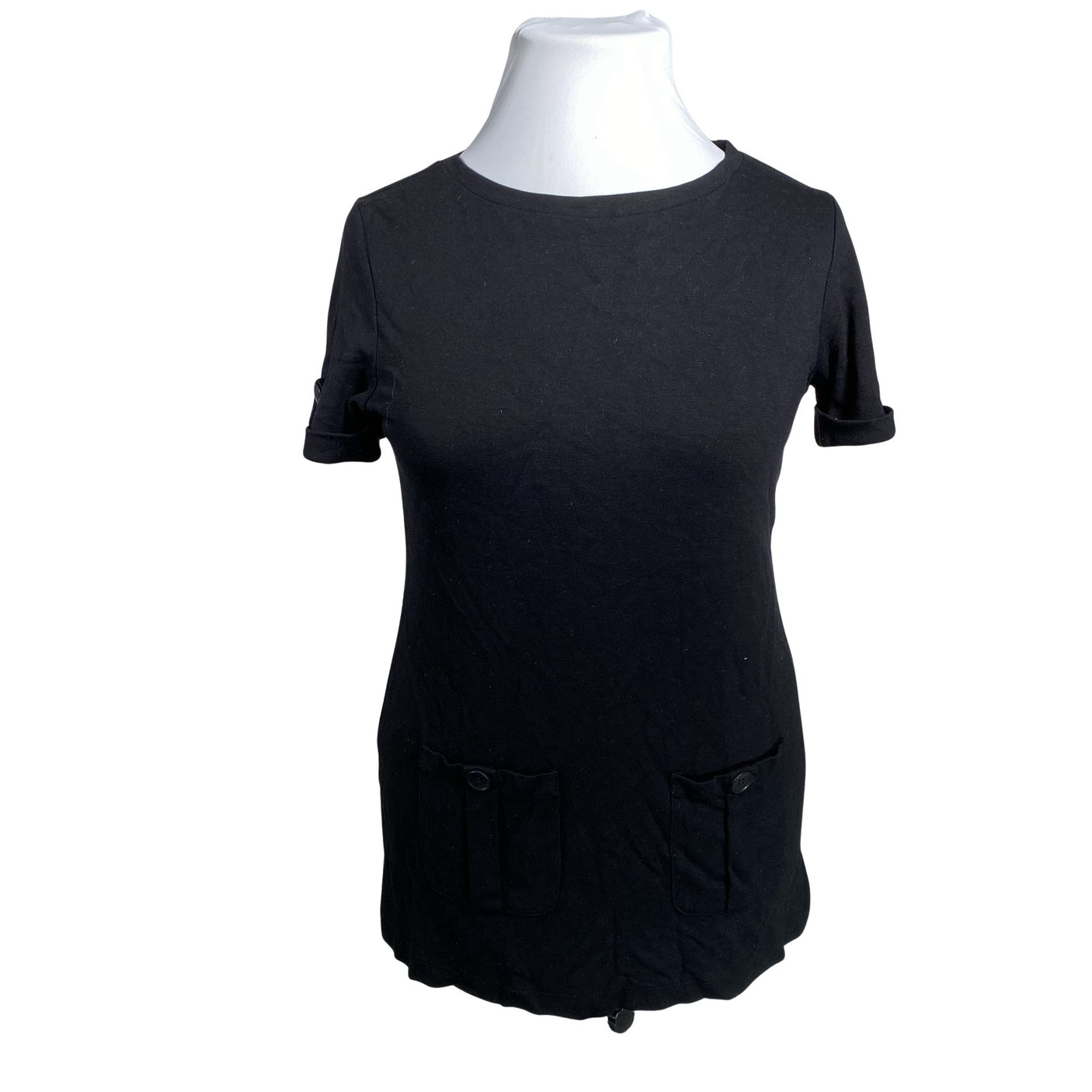 Unisex Marc O'Polo - Tricot tunic, size 40 - Black (1)