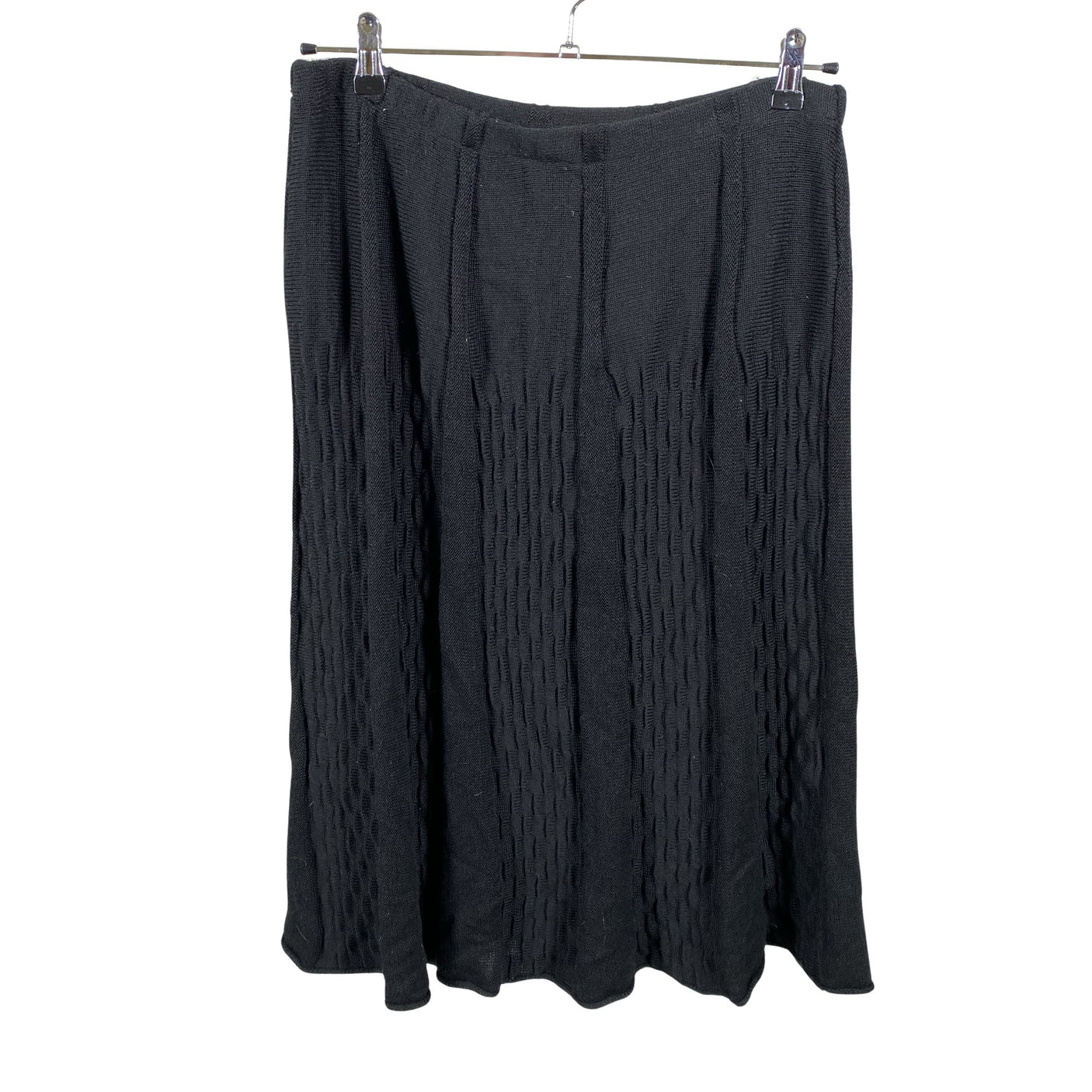 Unisex Milly - Knit skirt, size 46 - Black (1)