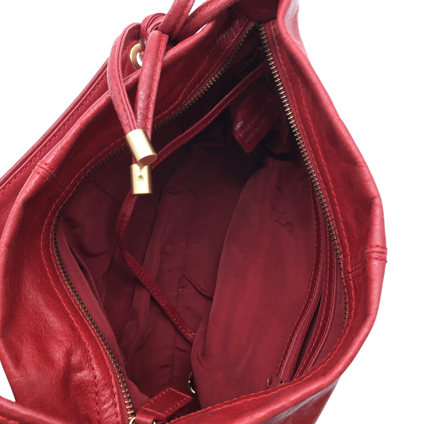 Unisex Ecco - Handbag, size Midi - Red (2)