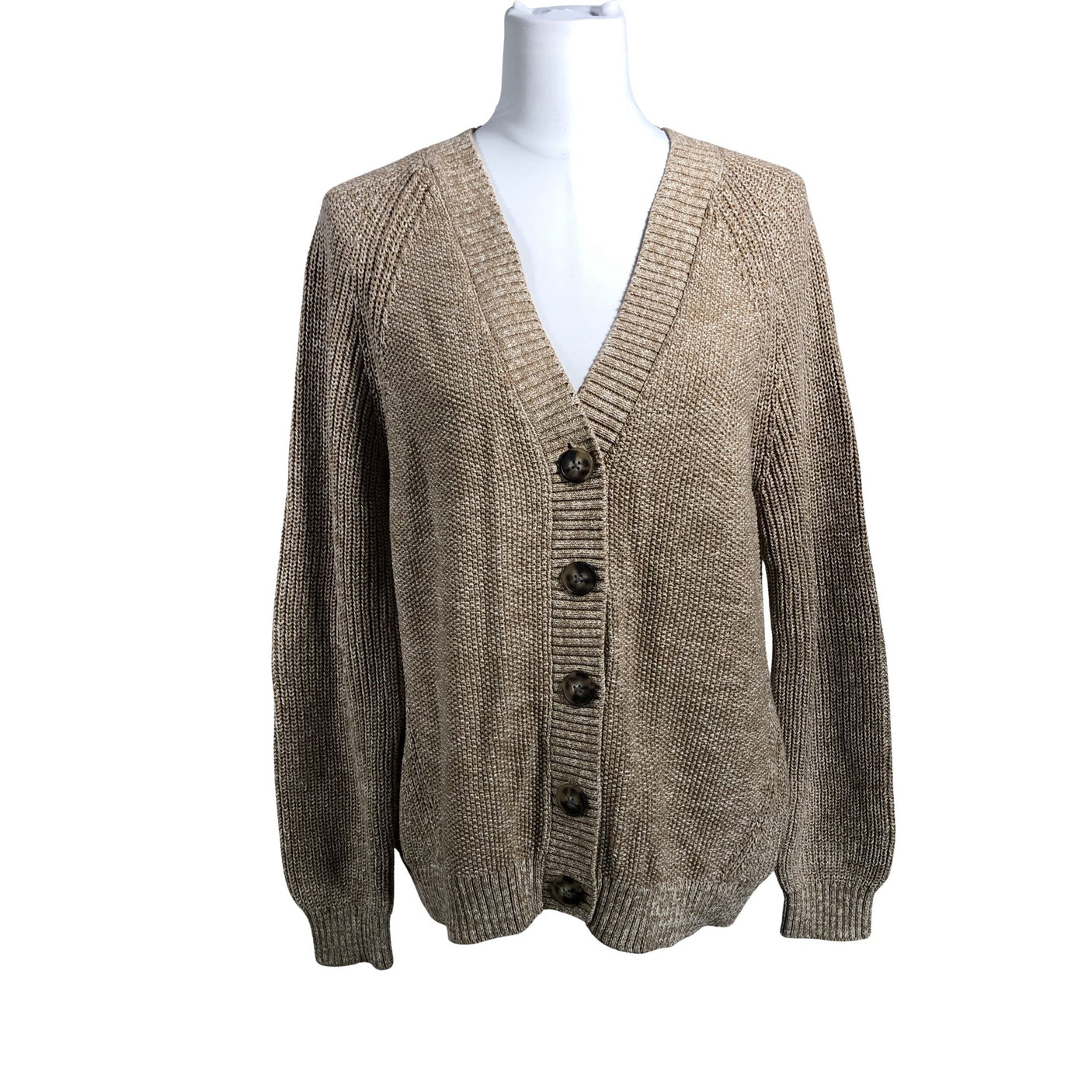 Unisex Selected - Cardigan, size 40 - Beige (1)