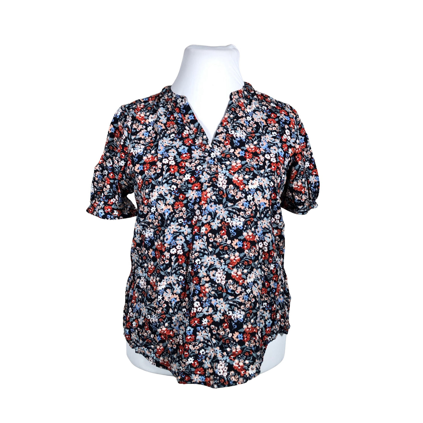 Unisex Esprit - Short-sleeved blouse, size 42 - Blue (1)