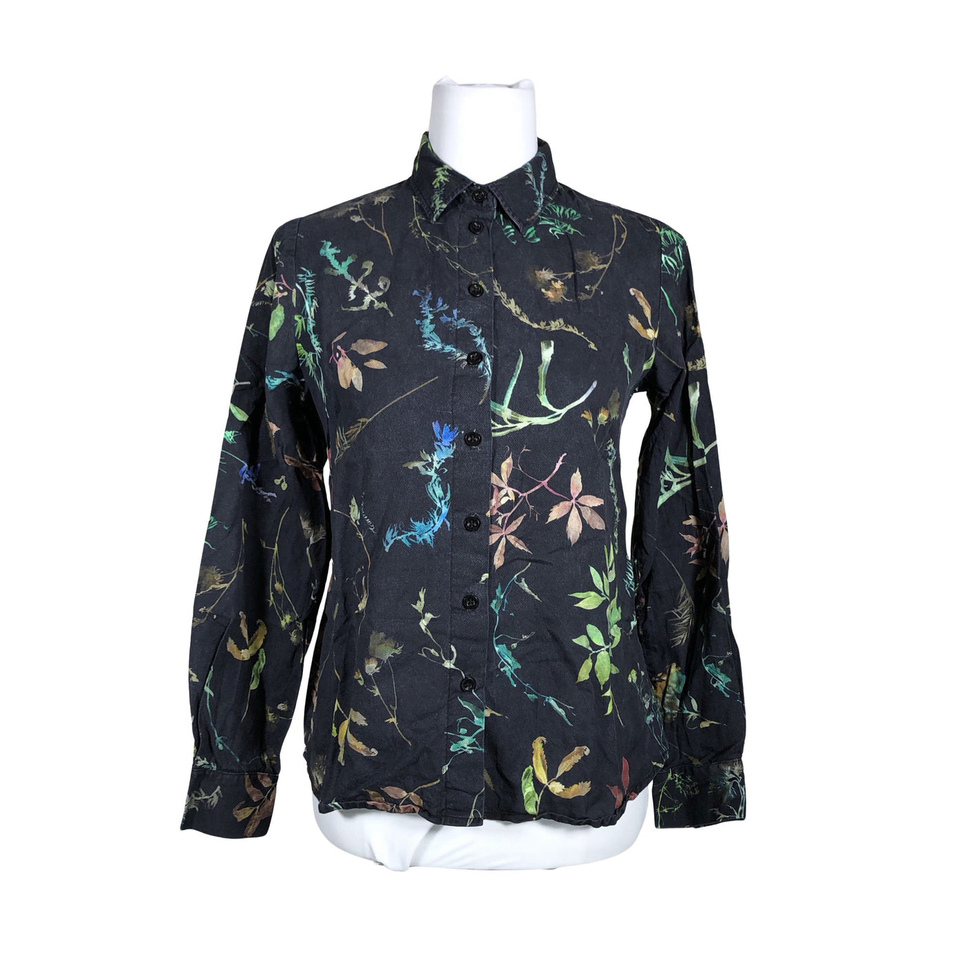 Unisex Dedicated - Collared shirt, size 36 - Blue (1)