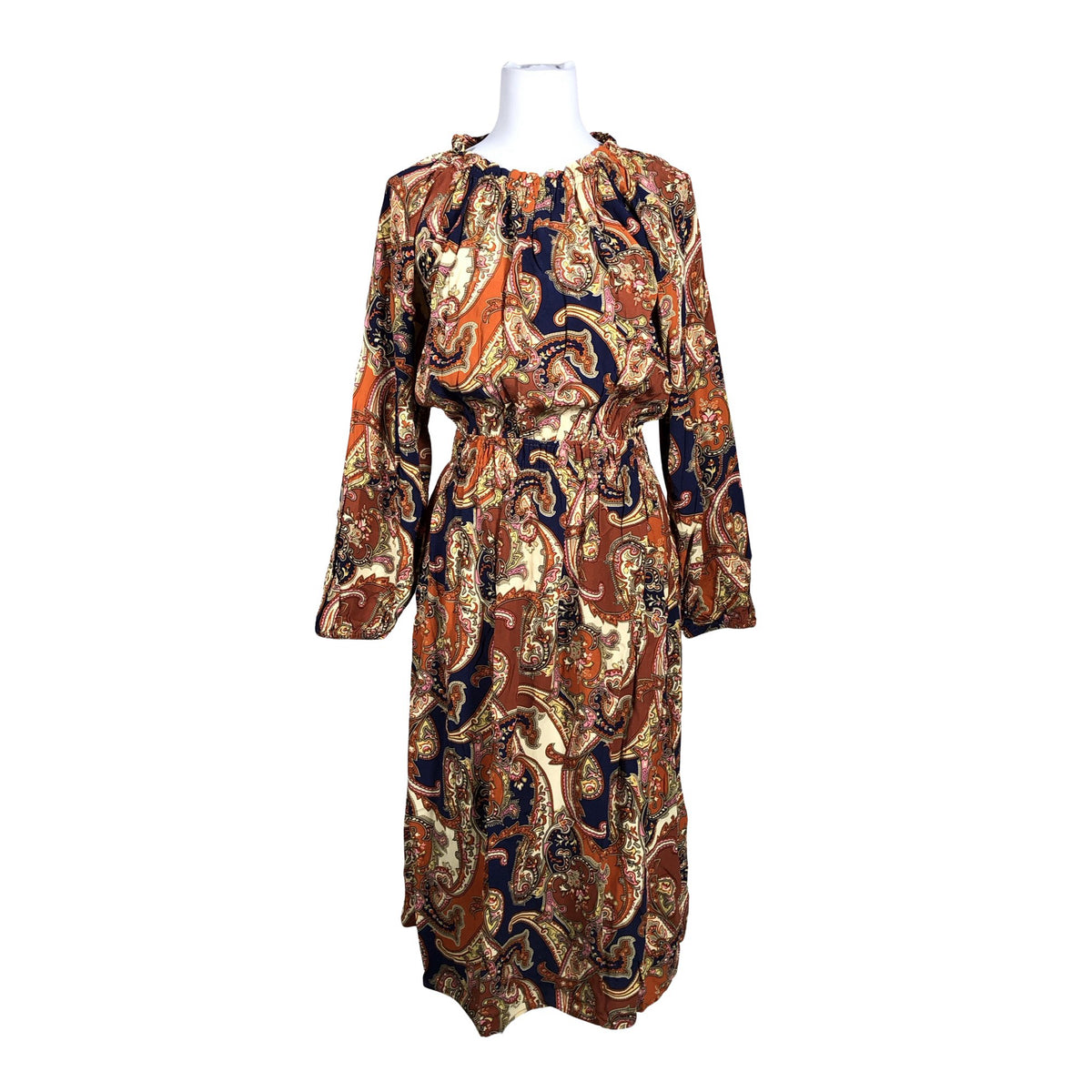 Unisex Gant - Schiffon dress, size 38 - Brown (1)