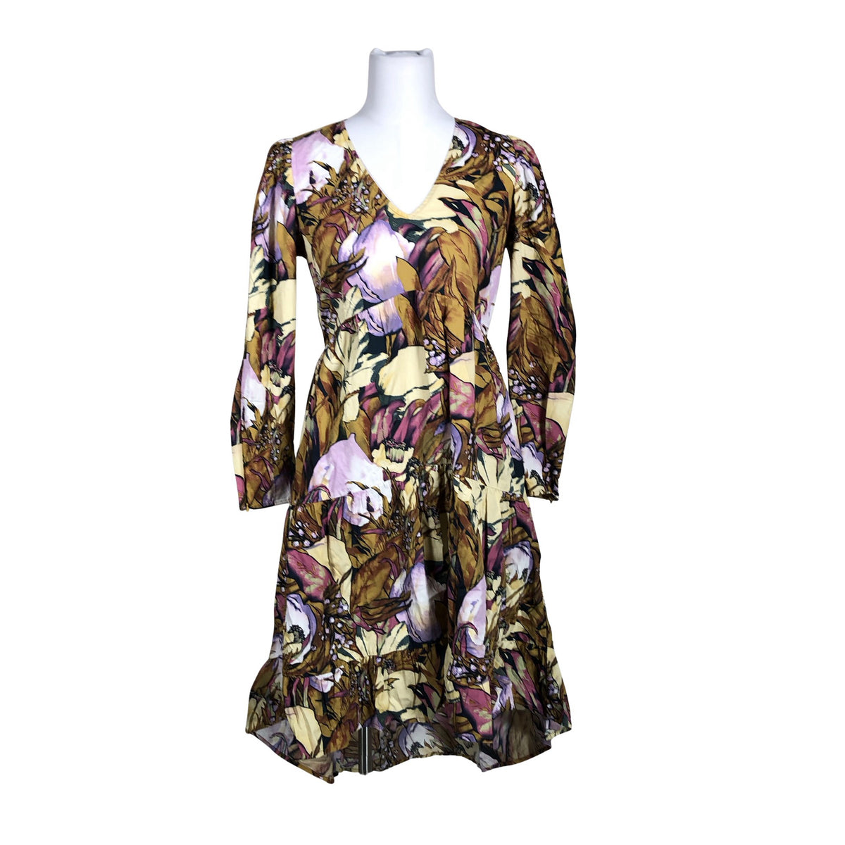 Unisex Y.A.S - Dress, size 38 - Brown (1)