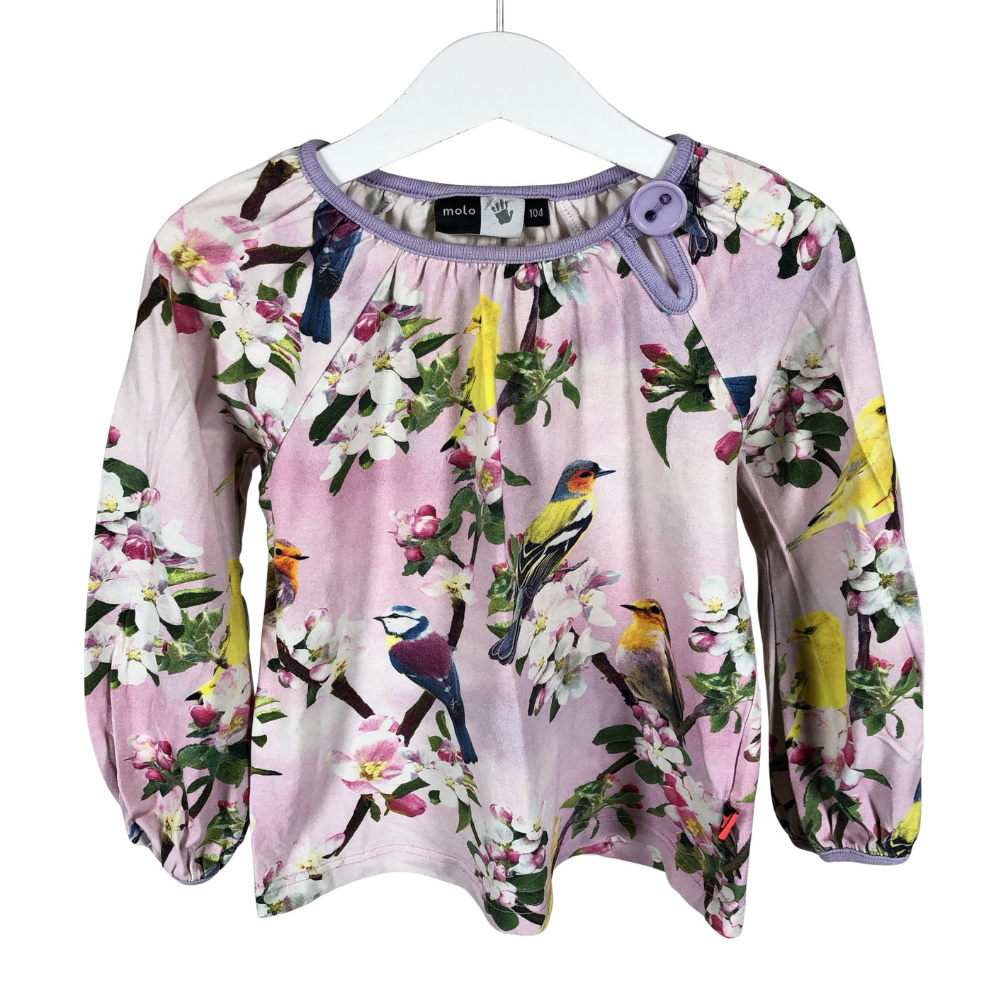 Unisex Molo Kids - Tricot shirt, size 98 - 104 - Light pink (1)