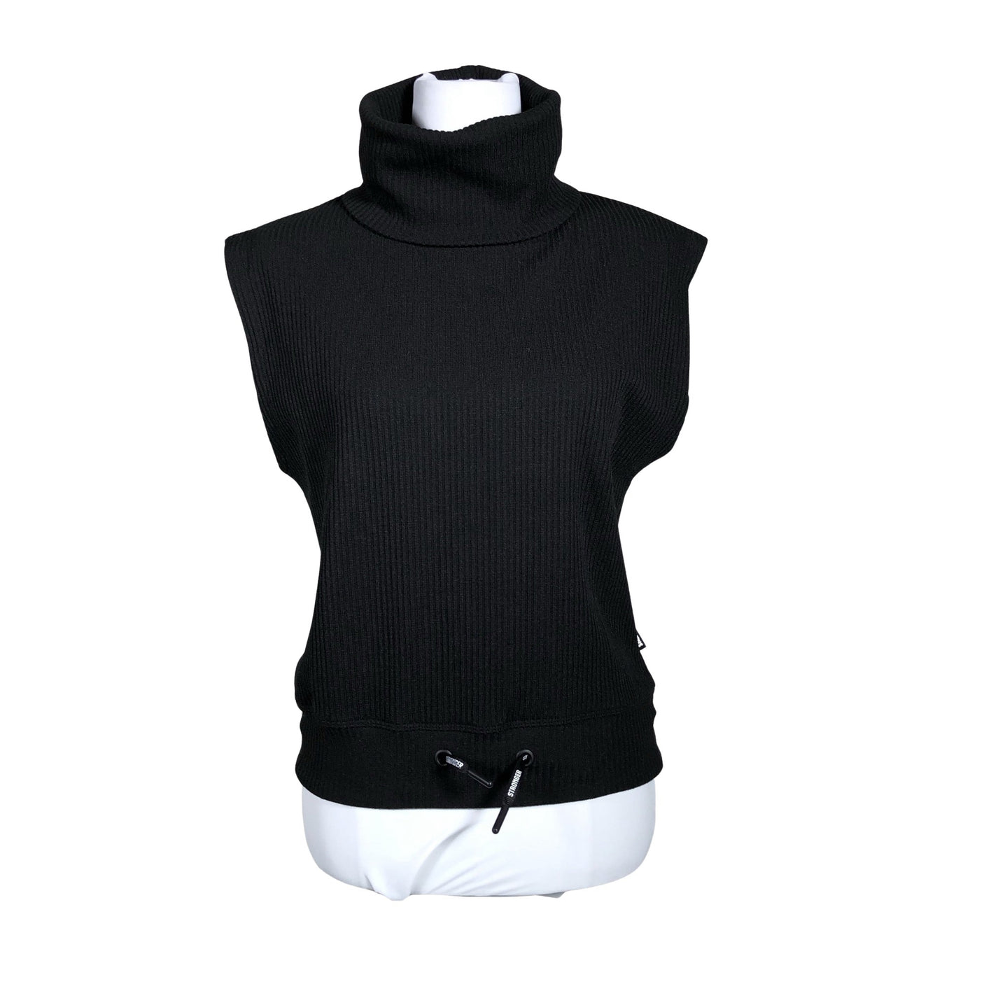 Unisex Stronger - Knit vest, size 38 - Black (1)