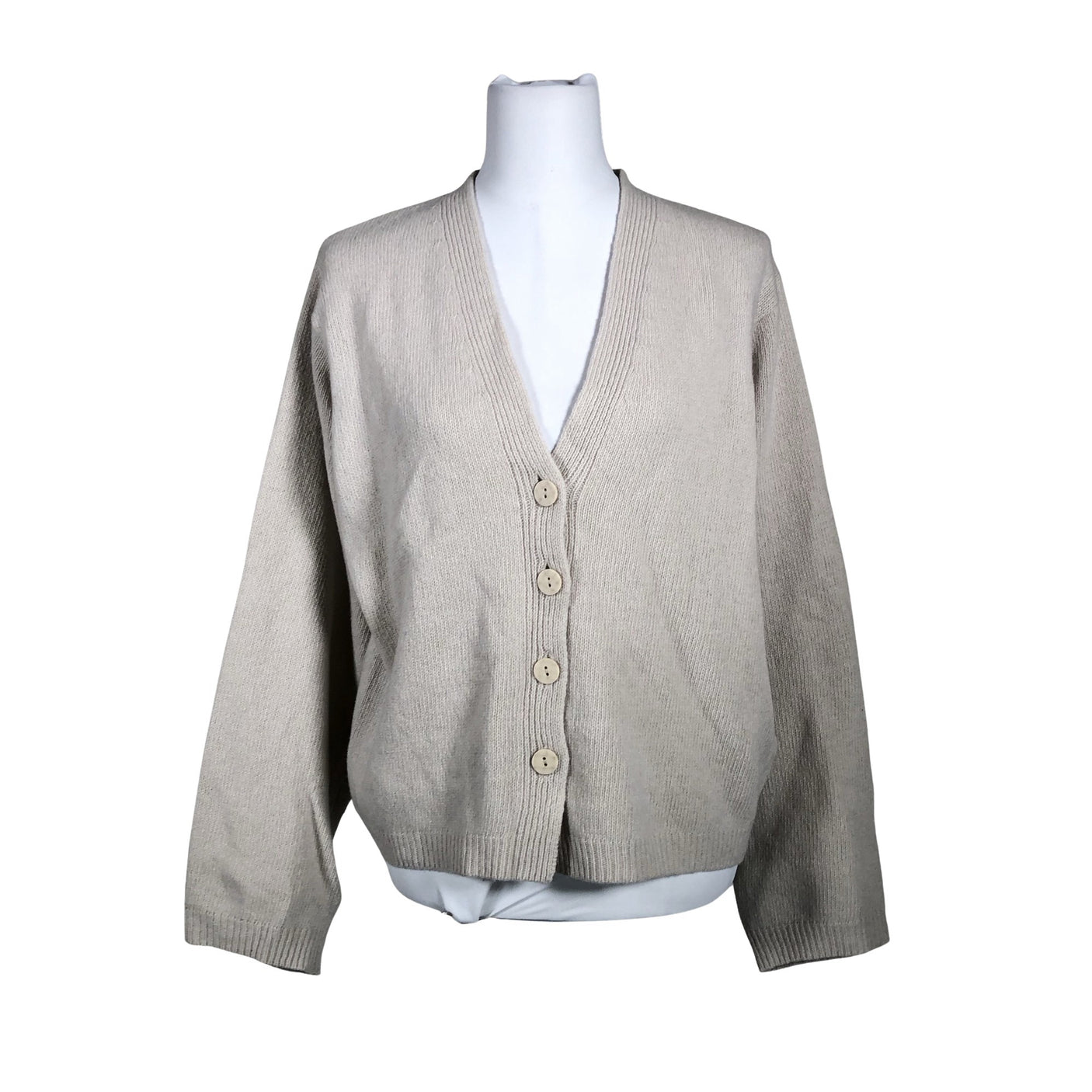 Unisex Niinmun design - Cardigan, size 38 - Beige (1)