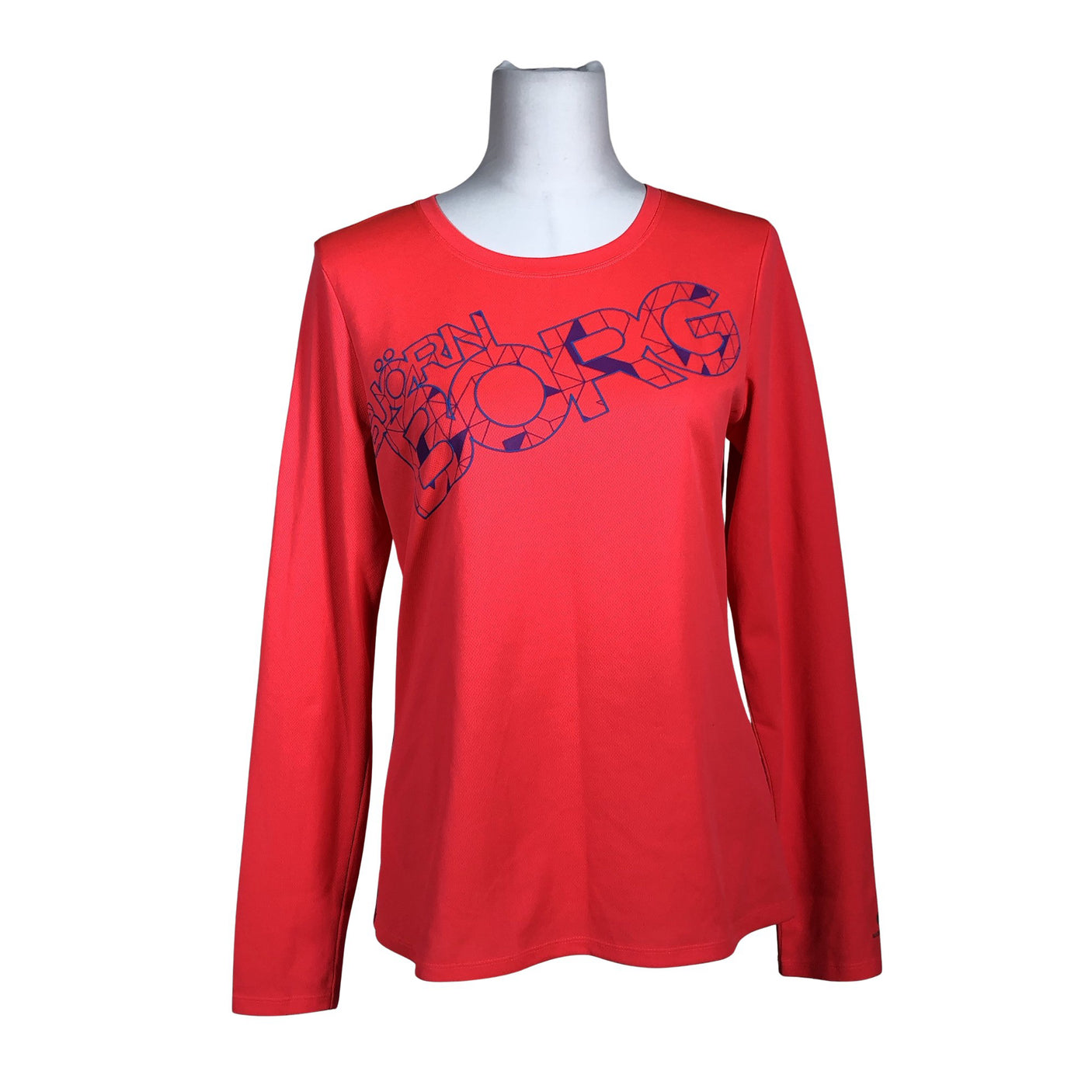 Unisex Björn Borg - Sports shirt, long sleeve, size 40 - Red (1)