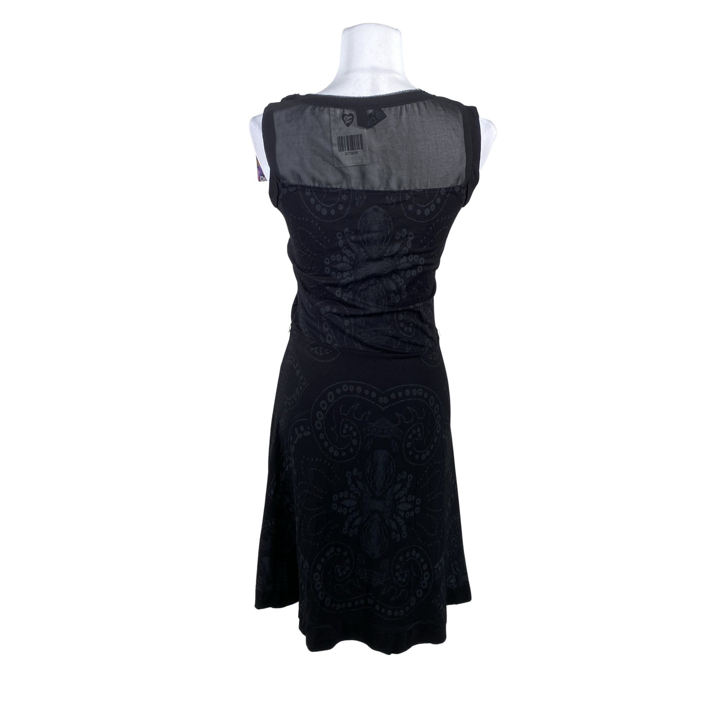 Unisex Desigual - Tricot dress, size 38 - Black (2)