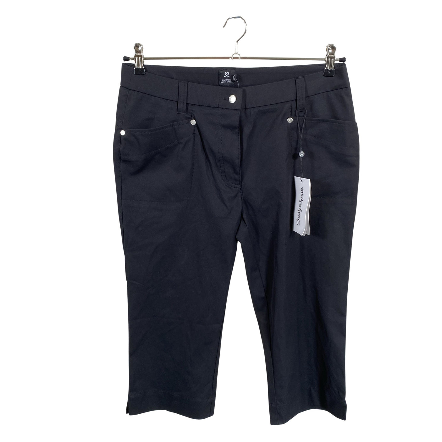 Unisex Daily Sports - Sports capri pants, size 40 - Black (1)